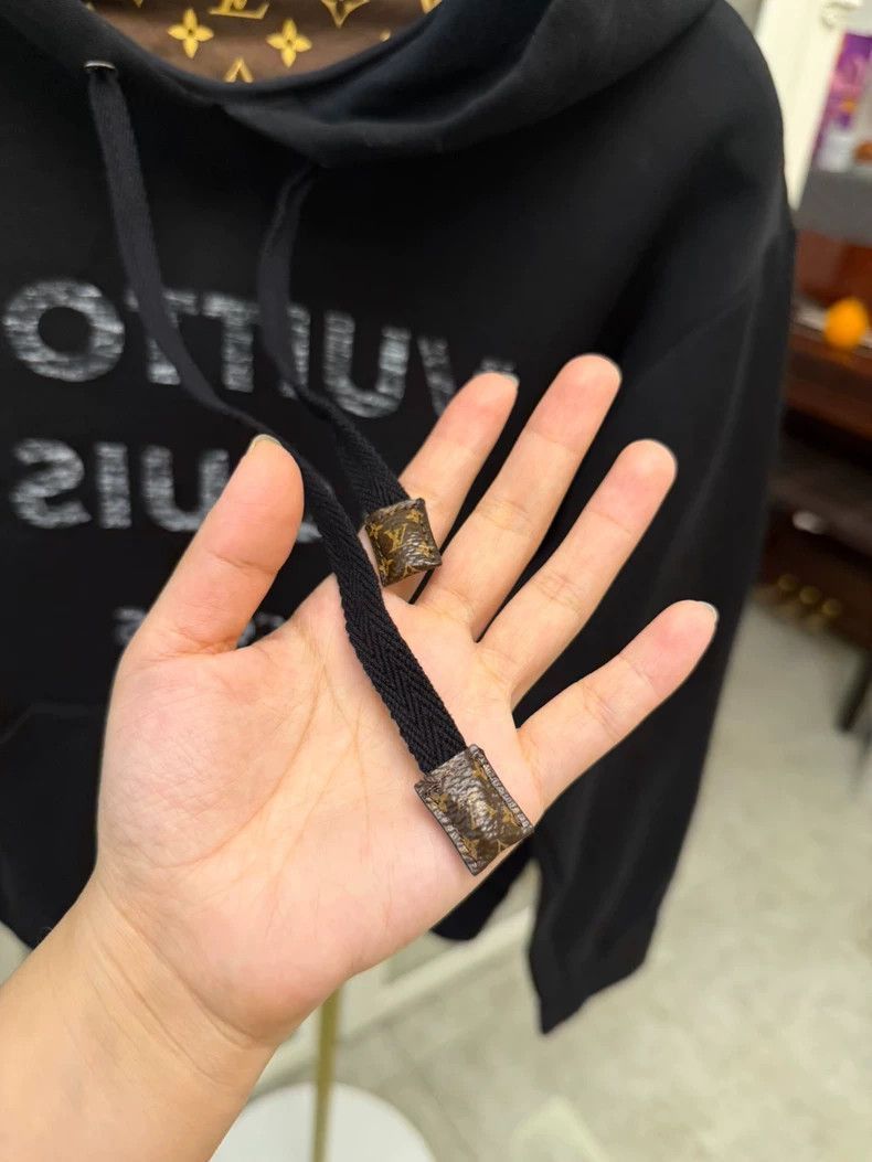 Louis Vuitton Louis Vuitton Letter Print Hoodie Size M -2505 Size US M / EU 48-50 / 2 - 5 Thumbnail