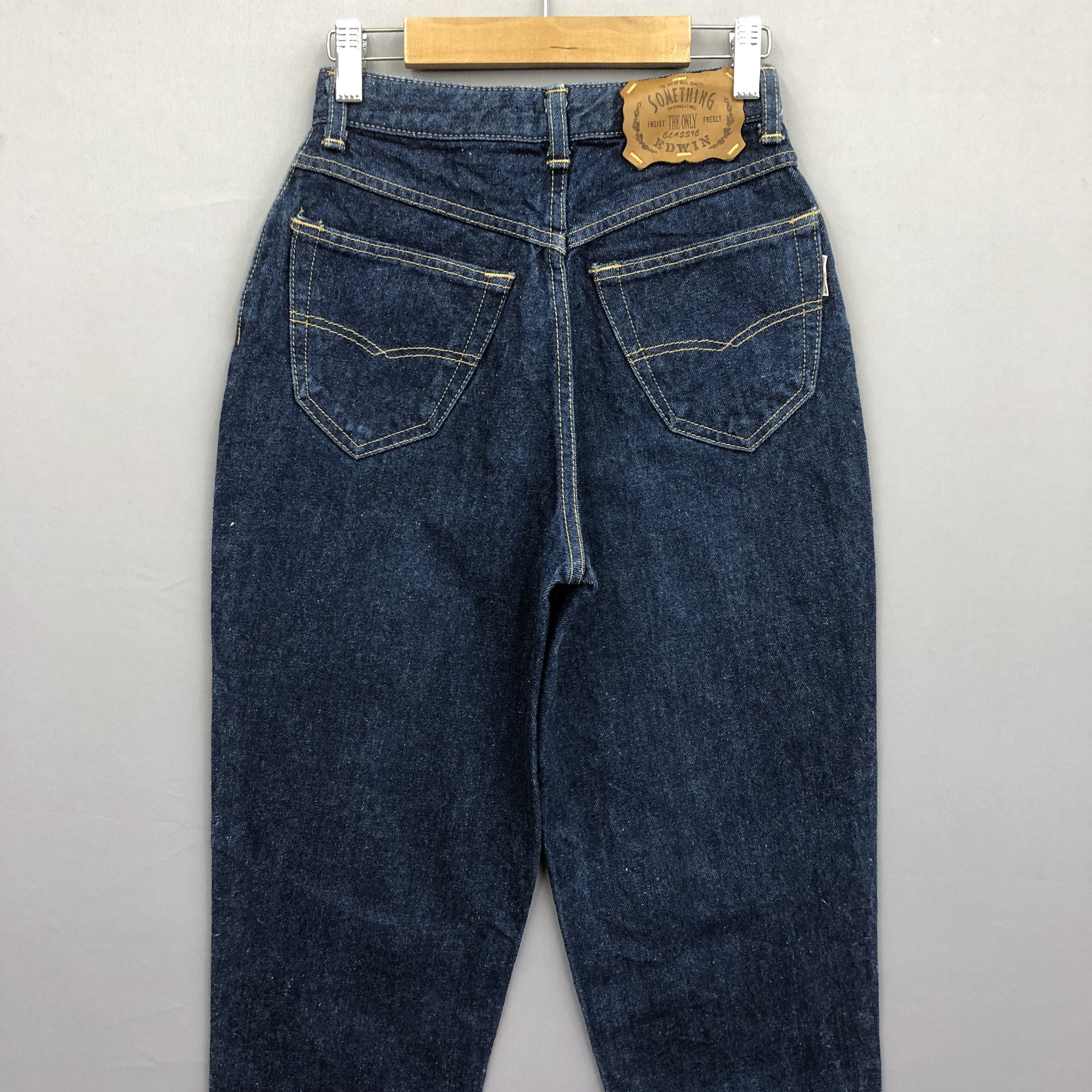 Edwin Vintage Edwin Something Mom Jeans Japanese Tapered Denim Size 22" - 4 Thumbnail