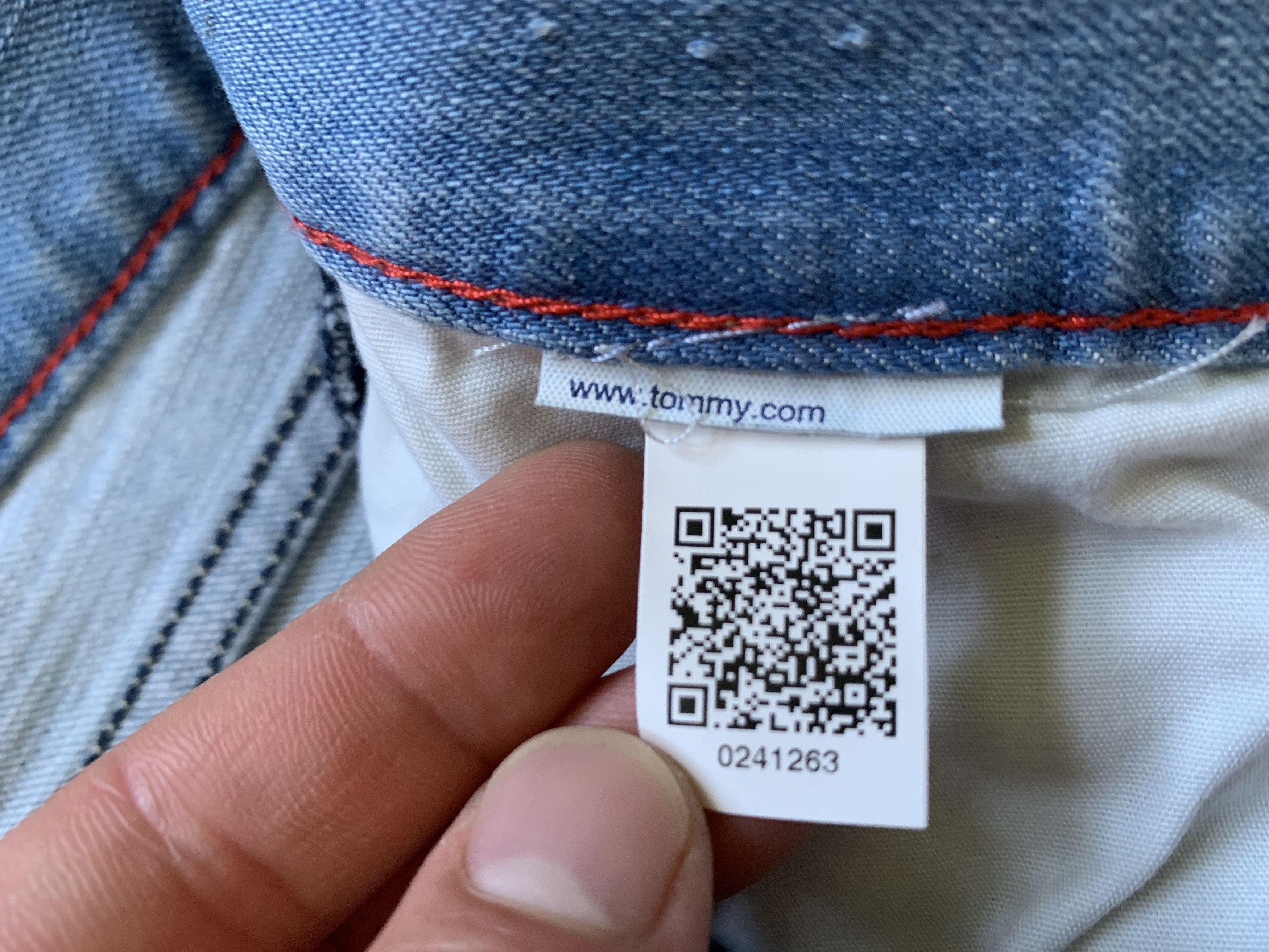 Denime × Tommy Hilfiger × Vintage Tommy Hilfiger Lampas Vintage Jeans Size US 29 - 10 Thumbnail