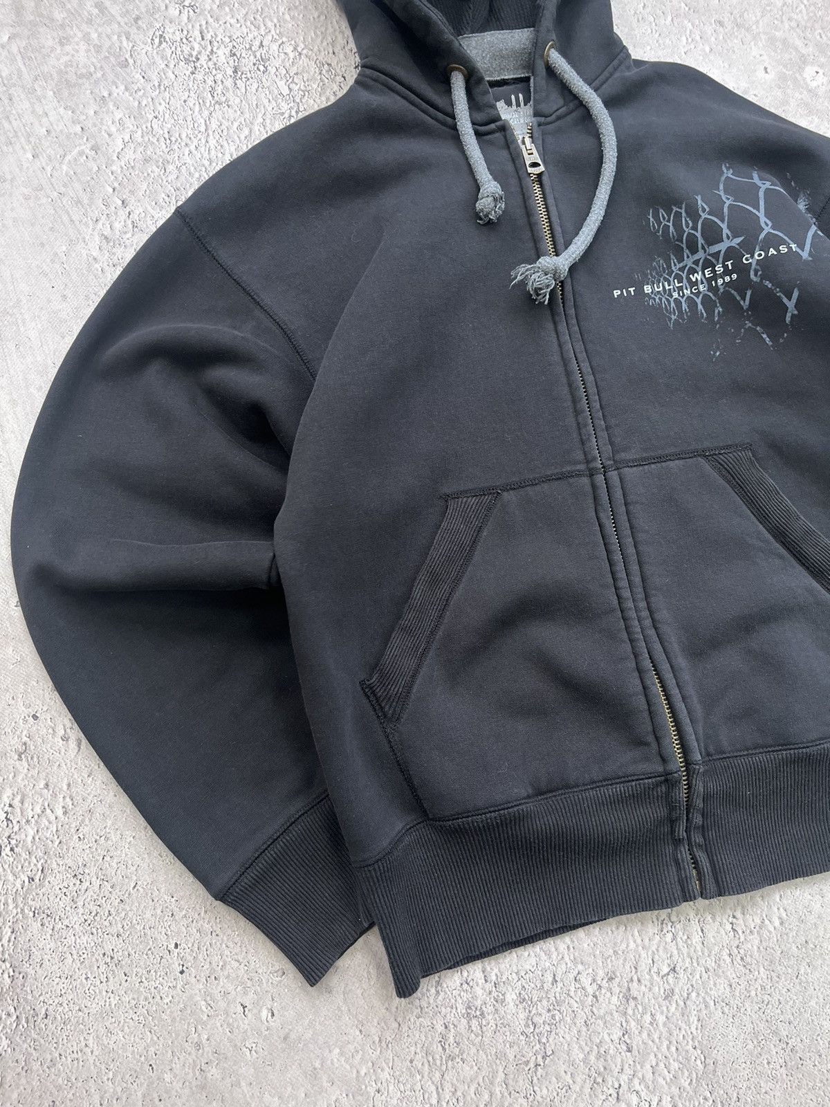 Vintage 100% Hardcore Overprint Hoodie Zip Y2K Vintage Size US M / EU 48-50 / 2 - 11 Thumbnail