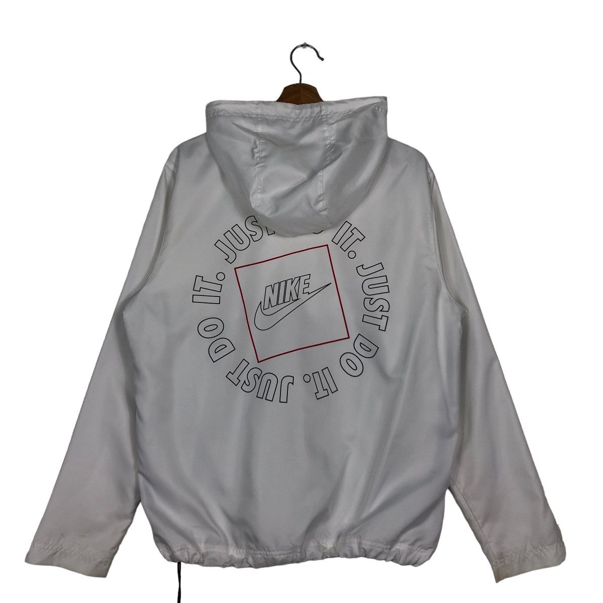 Nike Skate Style Anorak Jacket Pull Over Nike Just Do It BigLogo Size US S / EU 44-46 / 1 - 8 Thumbnail