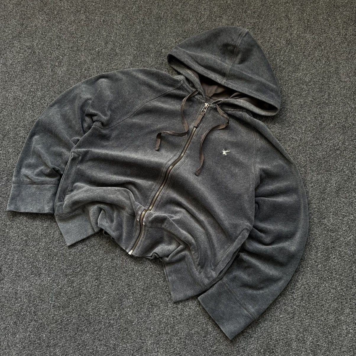 Juicy Couture VTG Women’s Hype Velvet Zip Hoodie Style By Juicy Couture Size XL / US 12-14 / IT 48-50 - 2 Thumbnail