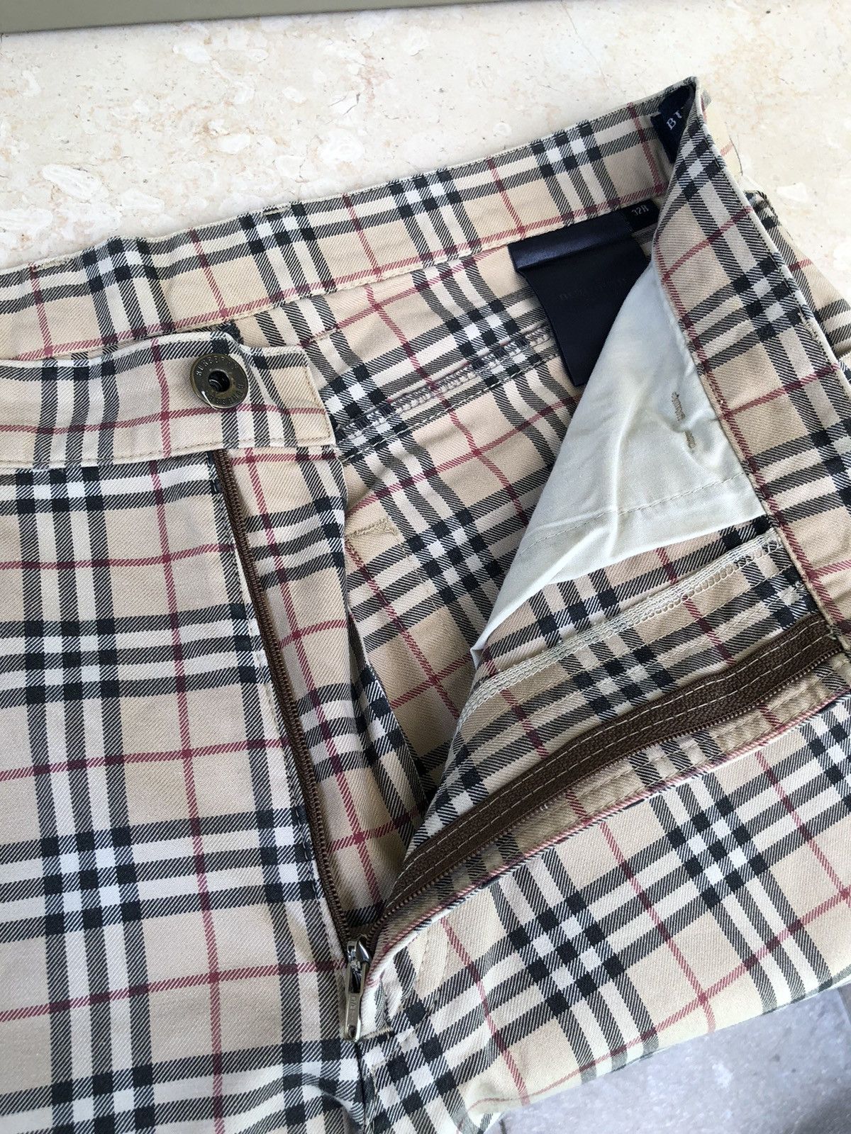 Burberry Checkered Shorts Size US 30 / EU 46 - 8 Thumbnail