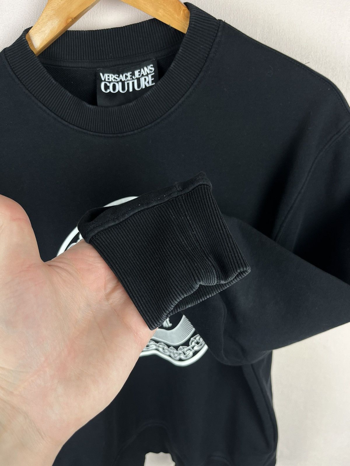 Versace Jeans Couture Versace Jeans Couture Big Logo Sweatshirt Men’s Y2K Luxury Size US S / EU 44-46 / 1 - 4 Thumbnail