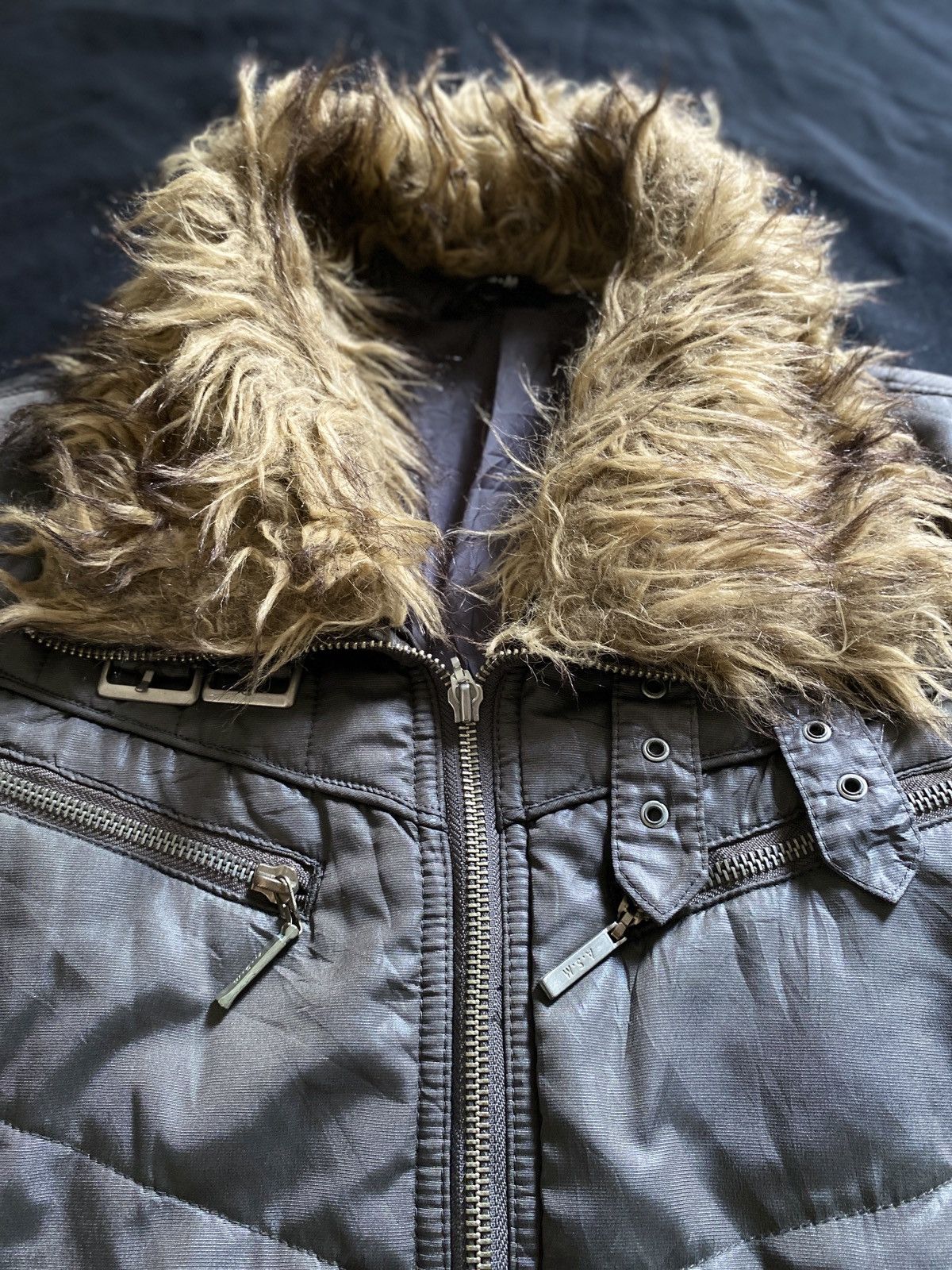 If Six Was Nine ASM Trim Fur Apocalypse Style Vkei Jacket Size US M / EU 48-50 / 2 - 5 Thumbnail