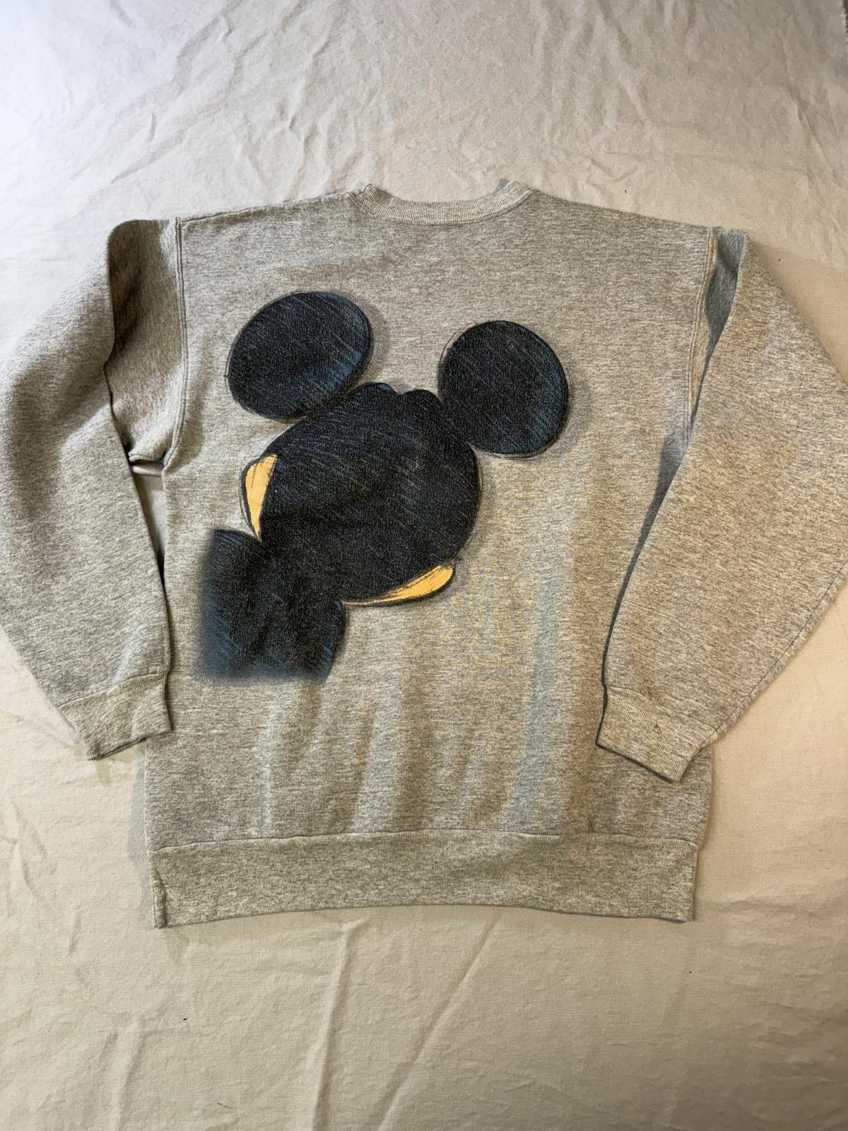 Disney Cute Mickey Mouse Breakthrough Crewneck Sweatshirt - S Size US S / EU 44-46 / 1 - 4 Thumbnail