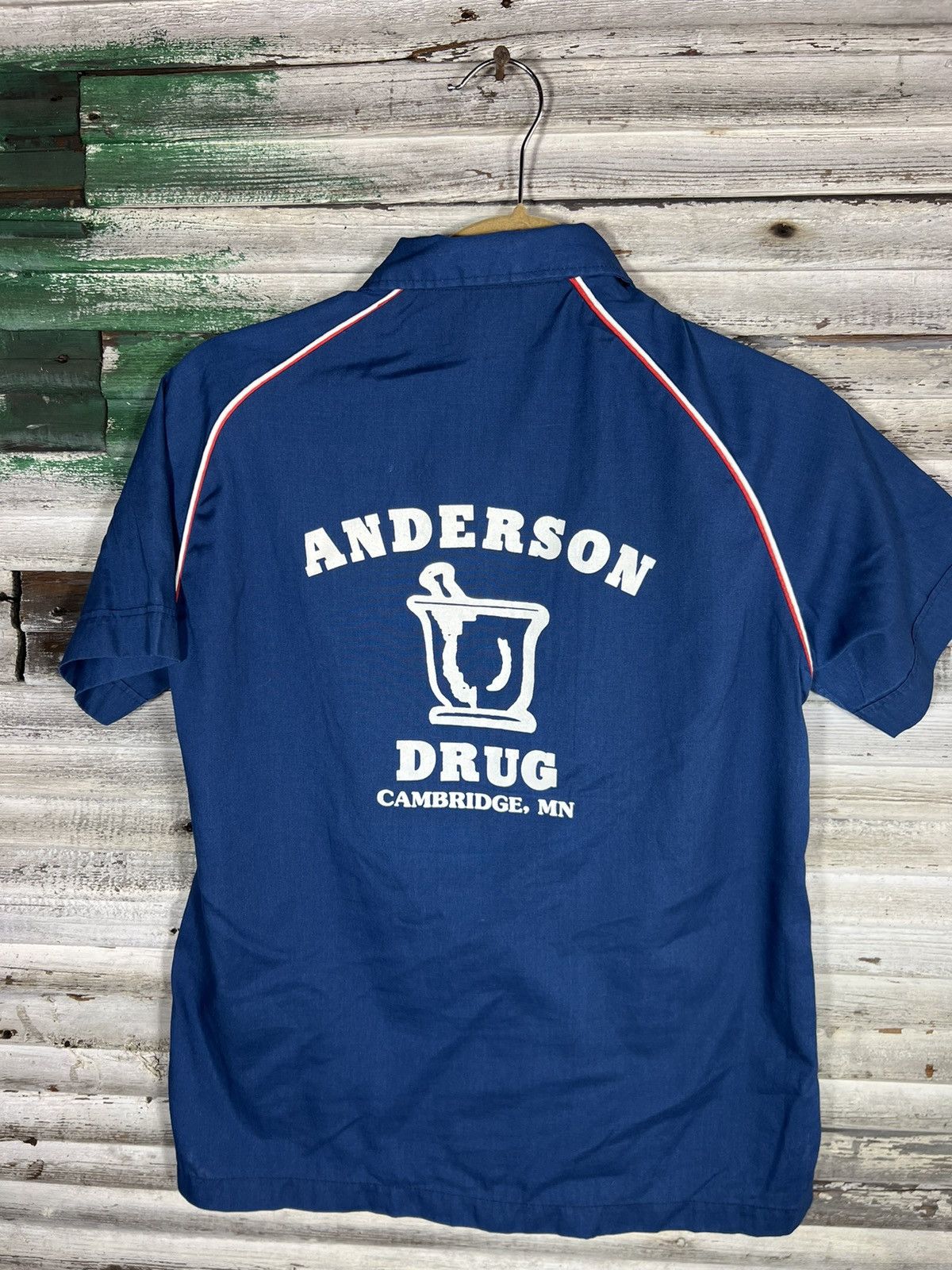 Vintage Vintage 70s Bowling Shirt Size US S / EU 44-46 / 1 - 3 Thumbnail