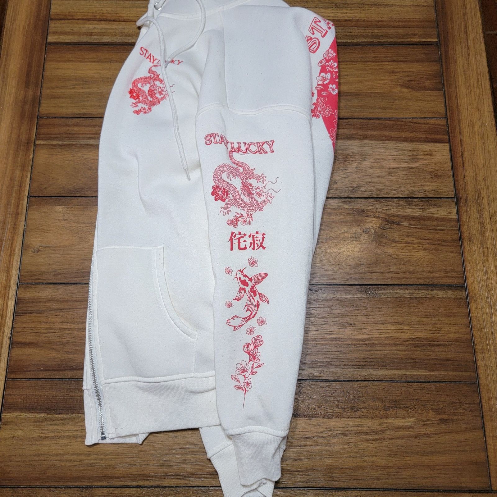 rue21 Rue 21 Unisex Hooded Full Zip Jacket Oriental Dragon -Medium Size US M / EU 48-50 / 2 - 7 Thumbnail