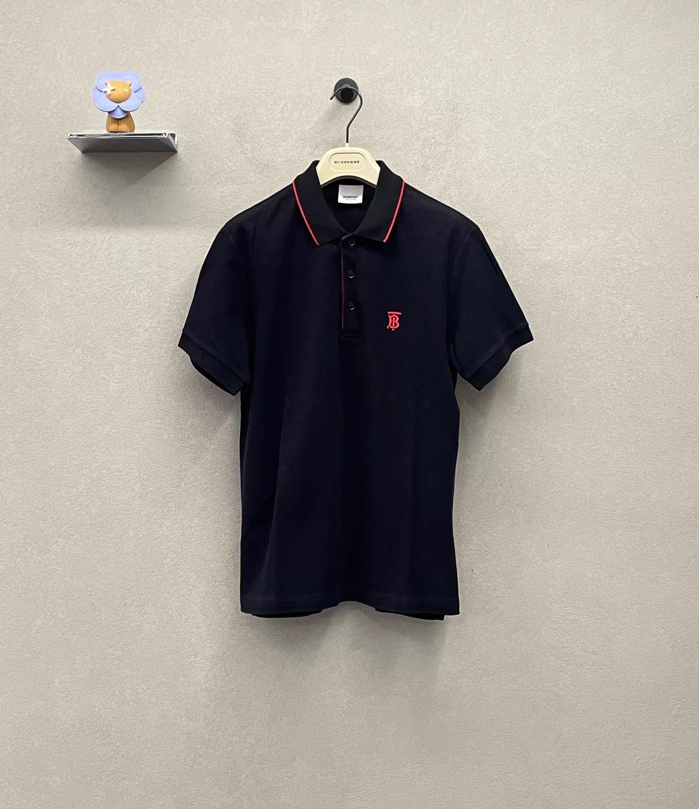 Burberry Burberry Logo Embroidered Short Sleeve Polo Shirt Size S Size US S / EU 44-46 / 1 - 1 Thumbnail