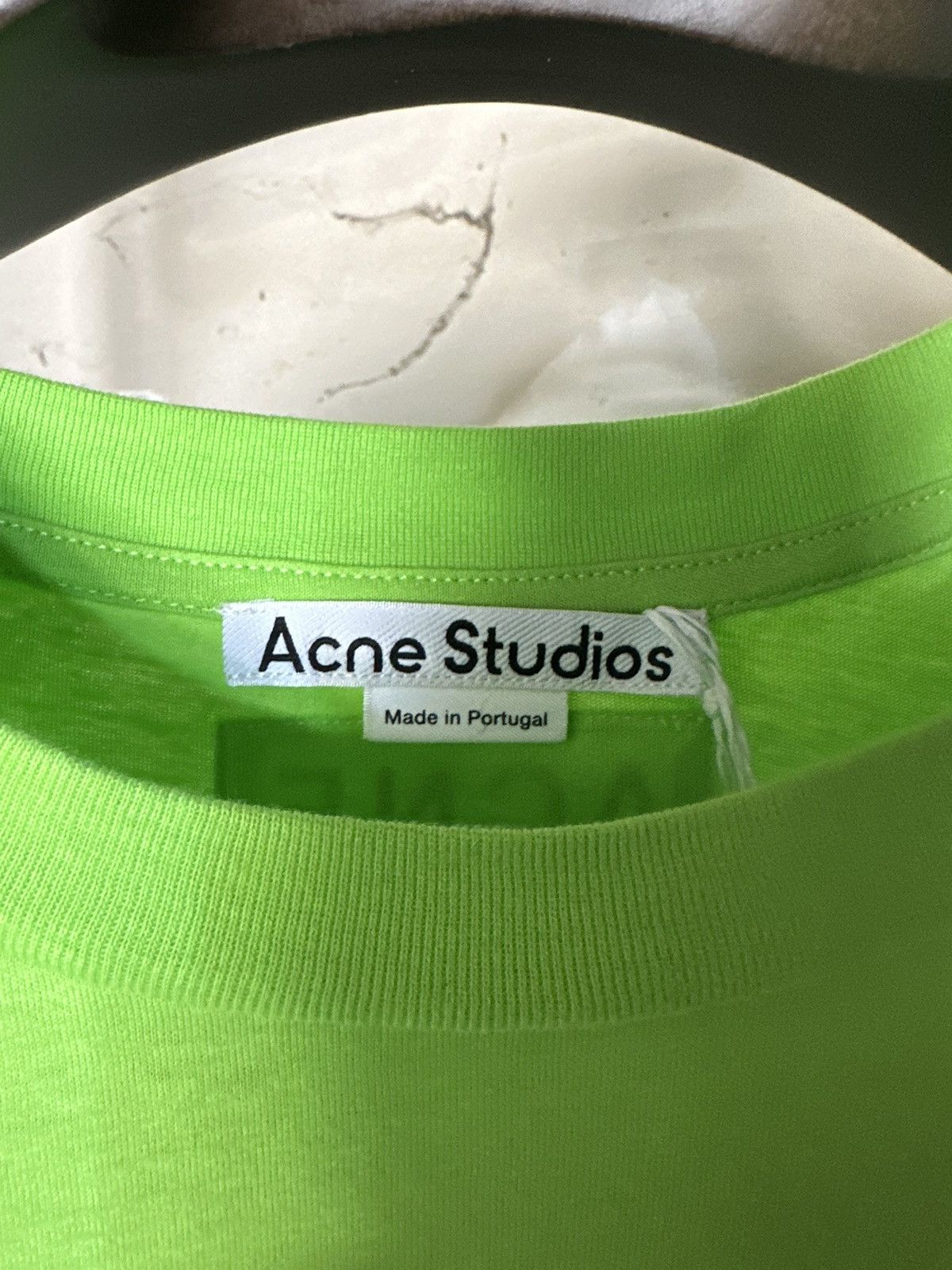 Acne Studios BNWTS”330$”ACNE STUDIOS WARPED LOGO TEE Size US S / EU 44-46 / 1 - 4 Thumbnail