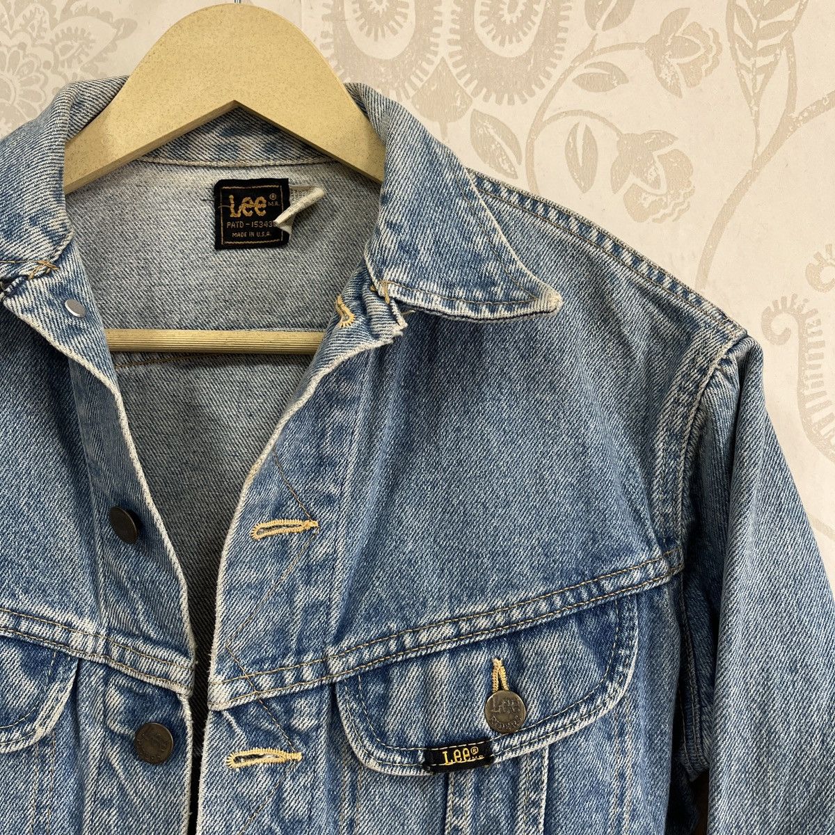Dion Lee Vintage 1980s Lee Storm Denim Trucker Jacket Made In USA Size US M / EU 48-50 / 2 - 6 Thumbnail