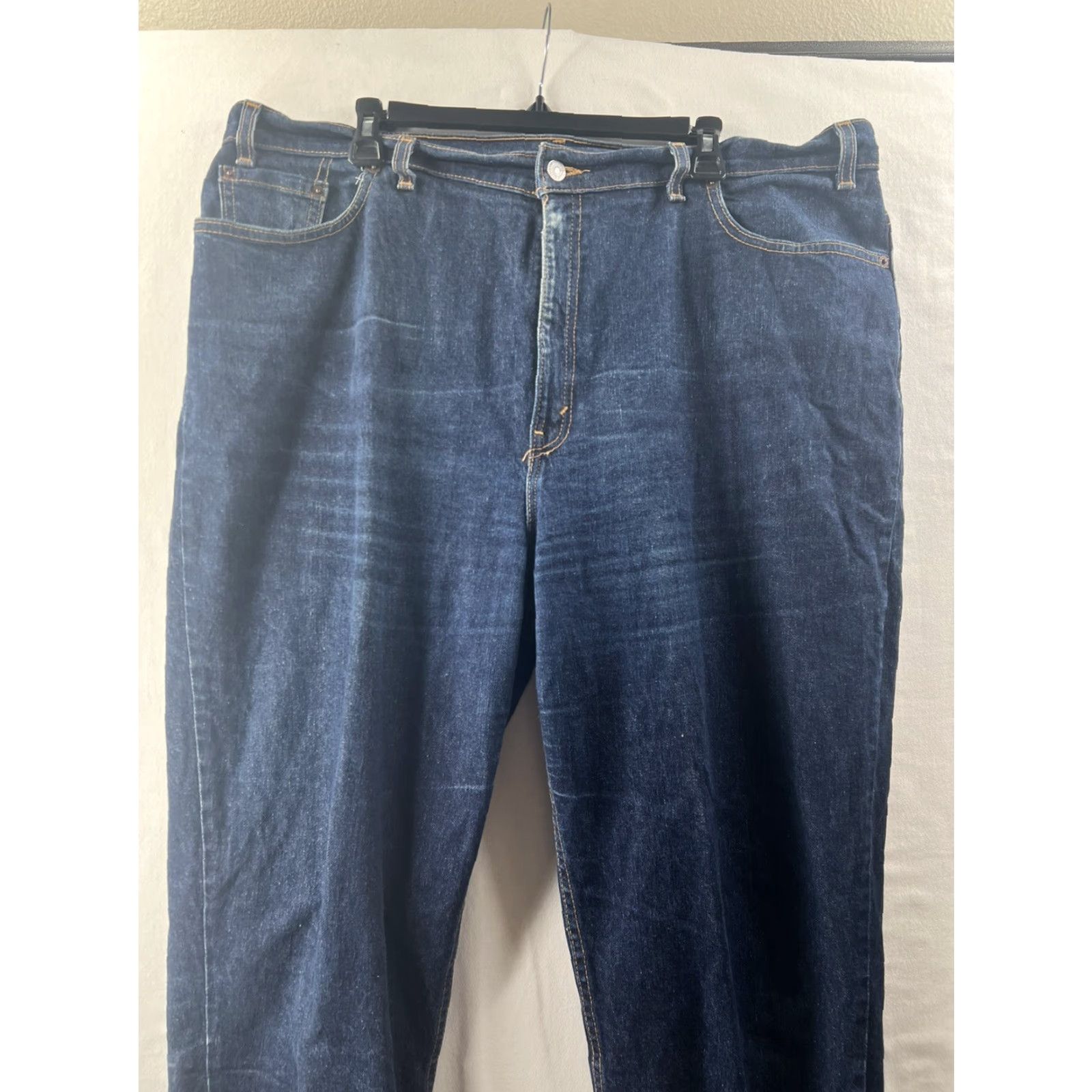 Levi's VINTAGE Levi's 550 Jeans Womens Relaxed Tapered 40x31 Blue Denim 90s Classic USA 100% Cotton Size 32" / US 10 / IT 46 - 4 Thumbnail