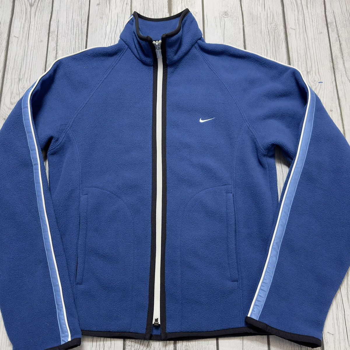 Nike × Vintage Vintage Nike fleece sweatshirt Size S / US 4 / IT 40 - 3 Thumbnail