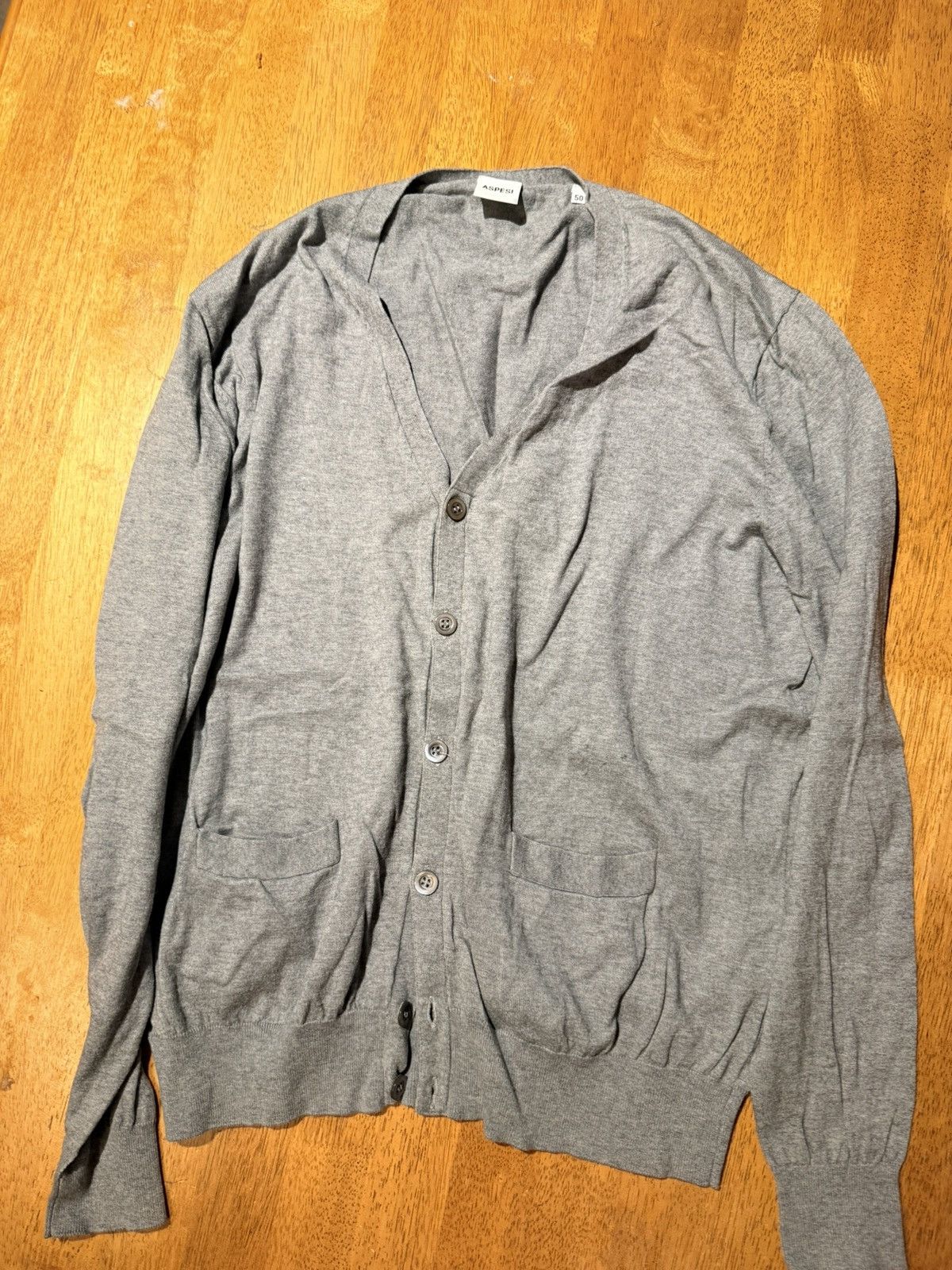 Aspesi Wool Cardigan Size US M / EU 48-50 / 2 - 1 Thumbnail