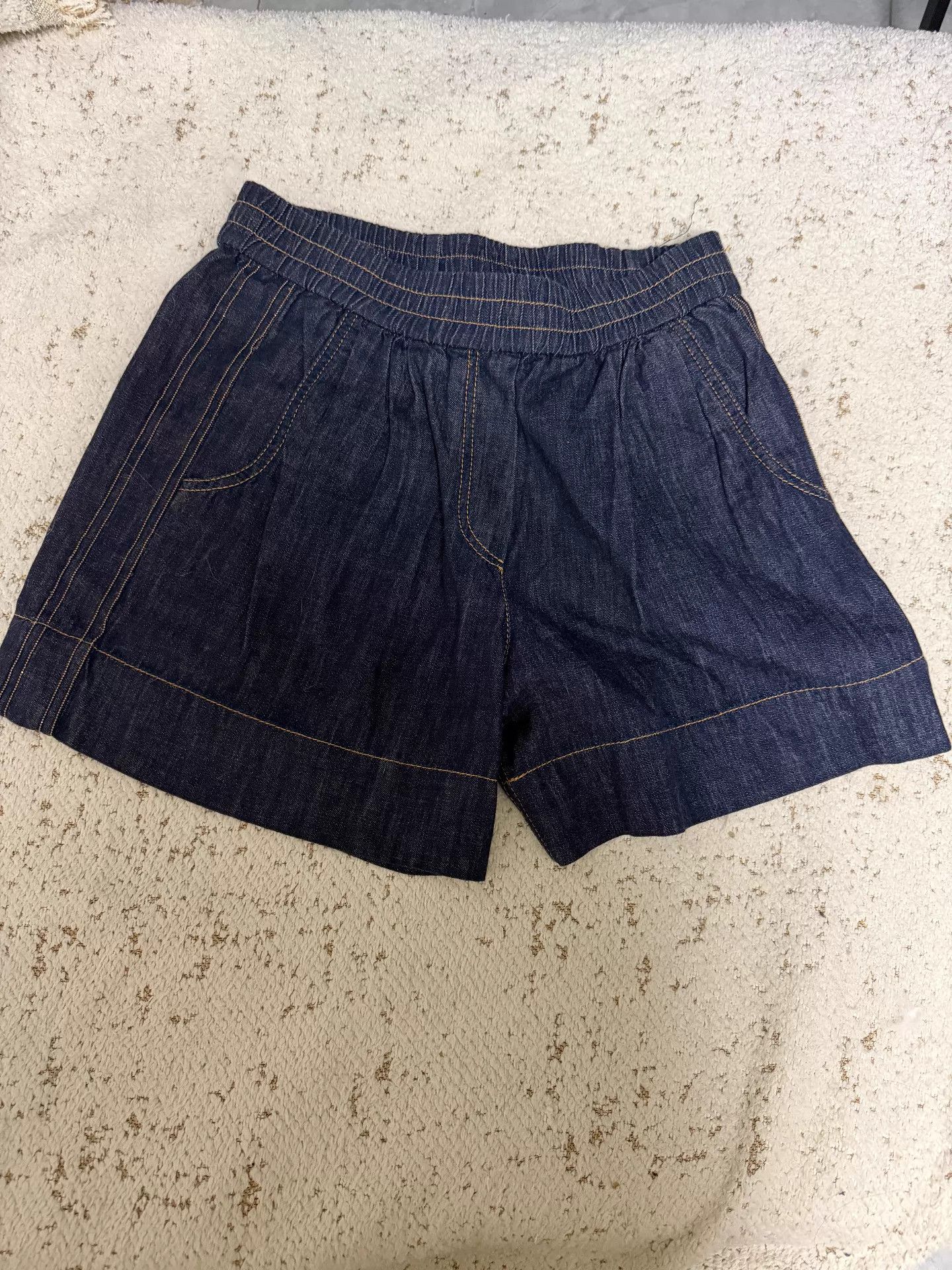 Brunello Cucinelli Brunello Cucinelli Denim Shorts US4 99 New Size 27" / US 4 / IT 40 - 1 Thumbnail