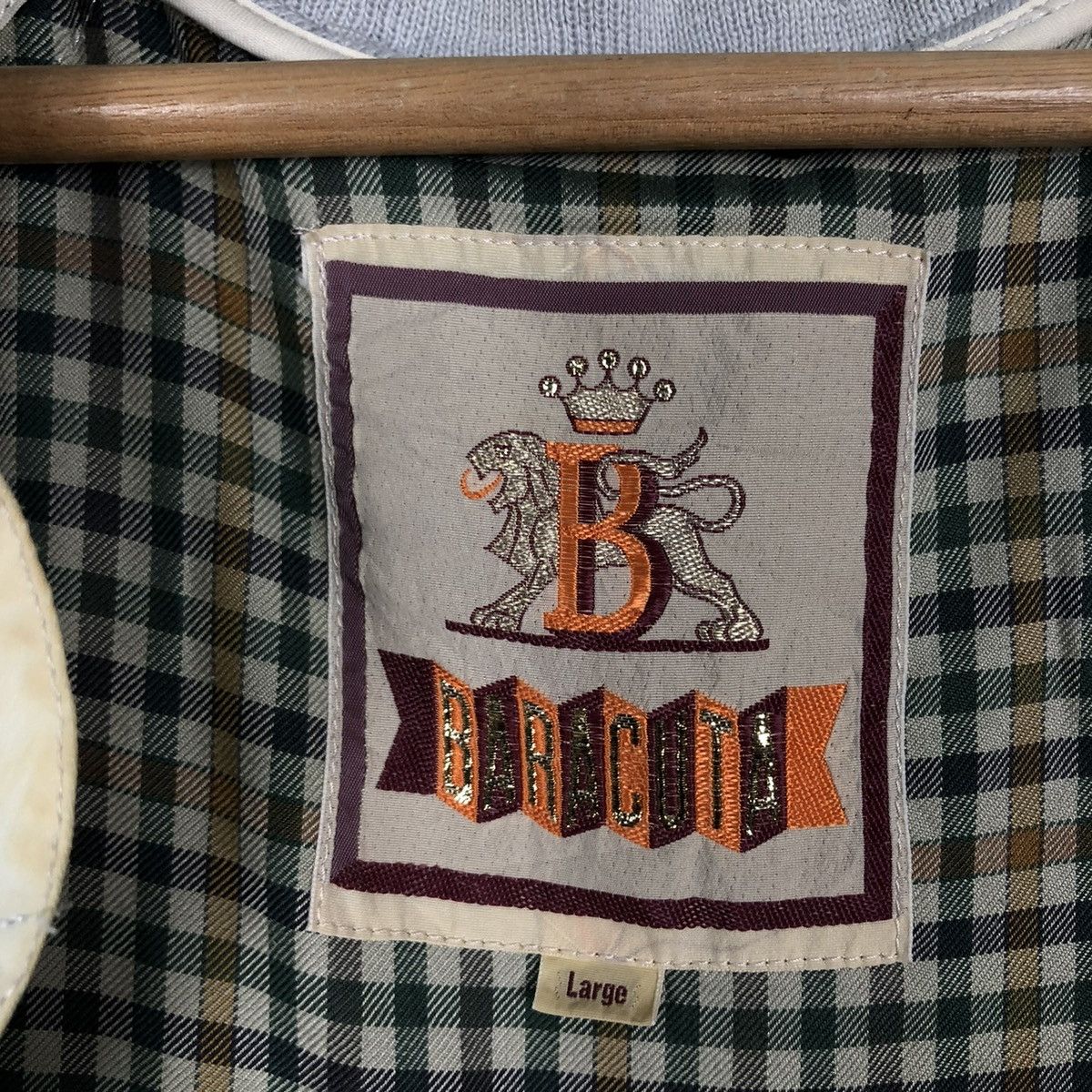 Baracuta 🔥90’s Vintage Bomber Jacket Baracuta Tartan Design Lining Size US L / EU 52-54 / 3 - 13 Thumbnail