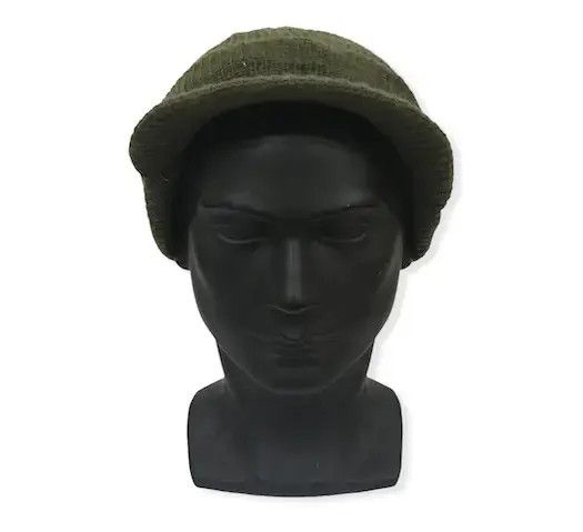Japanese Brand × Vintage Japanese Brand Military Visor Beanie Hat Size ONE SIZE - 2 Thumbnail