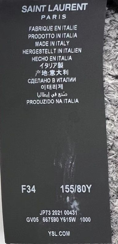 Saint Laurent Paris Saint Laurent SLP Black Velvet Vest Waistcoat K12 Size XXS / US 00 / IT 34 - 6 Thumbnail