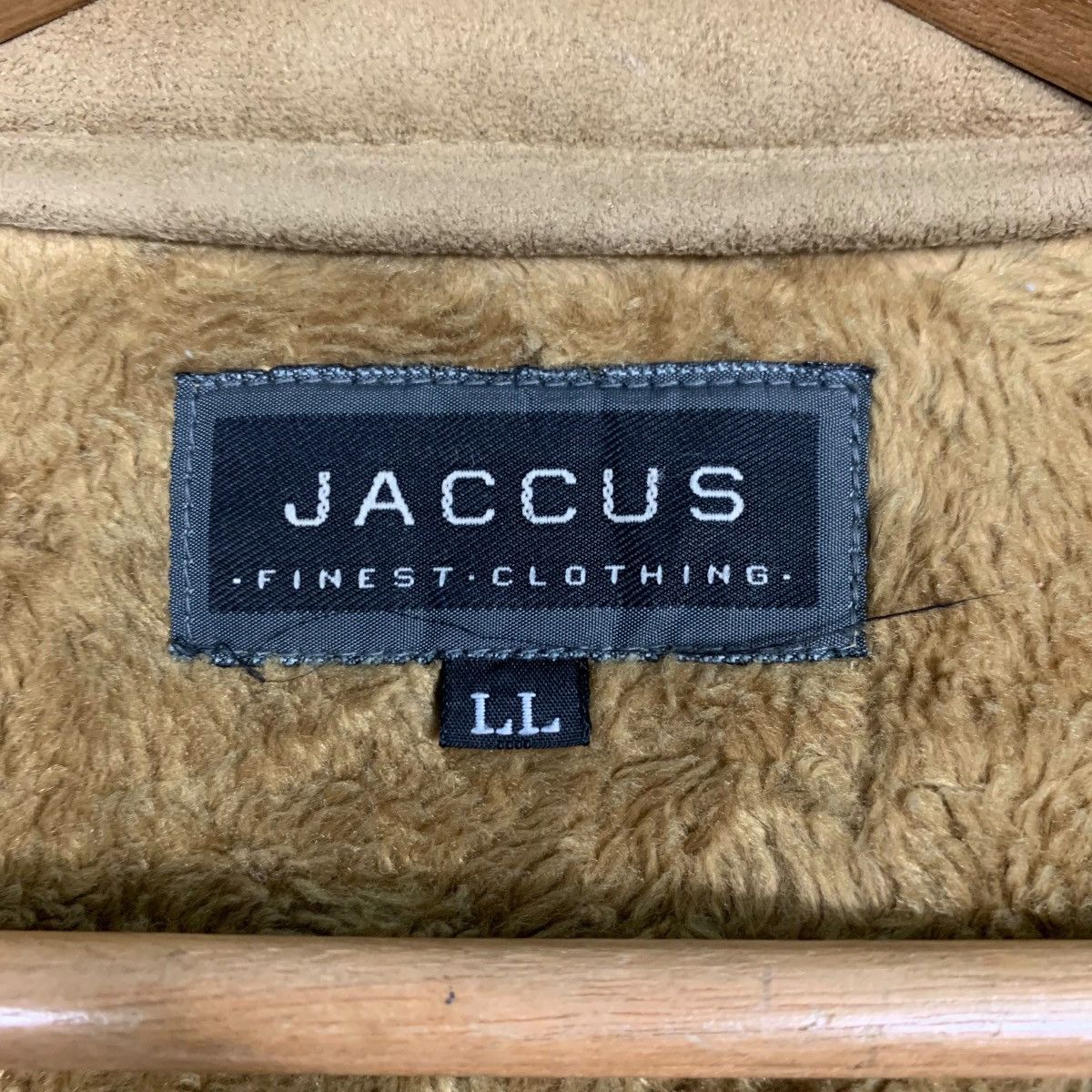 Japanese Brand JACCUS Fleece Lined Stand Collar Jacket #2835-C128 Size US L / EU 52-54 / 3 - 13 Thumbnail