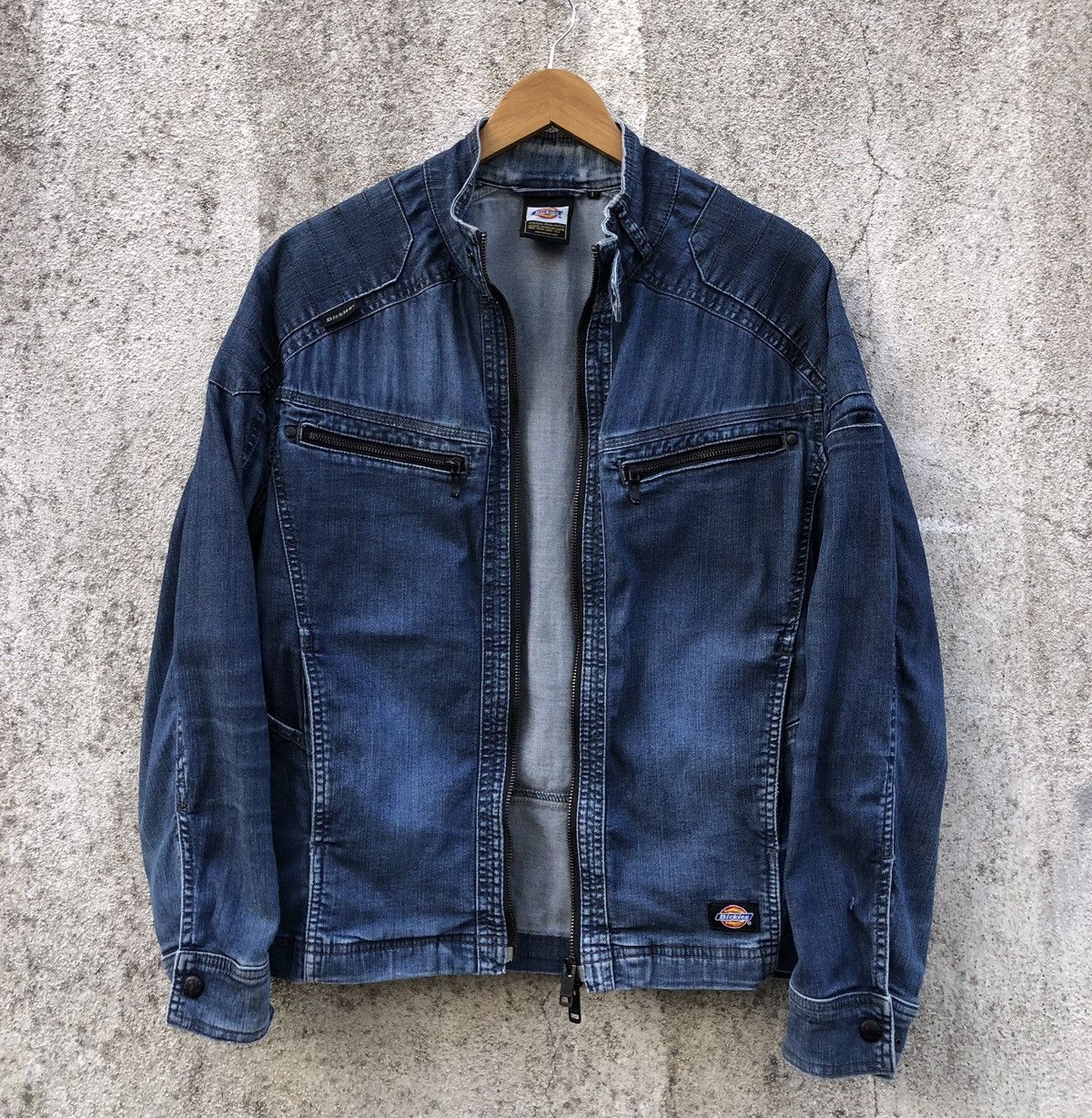 Dickies Dickies Stretch Silky Denim Work / Bikers Jacket Size US L / EU 52-54 / 3 - 10 Thumbnail