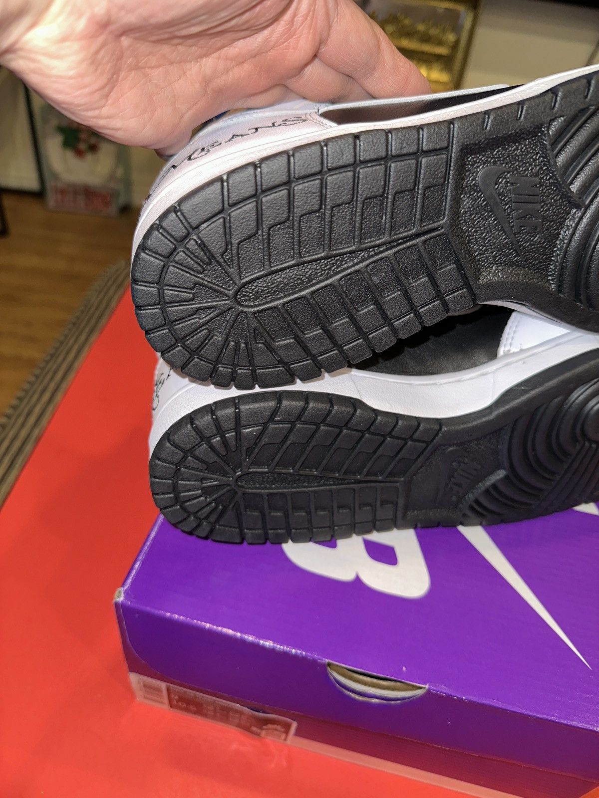 Nike SB Nike SB Dunk Highs Supreme NY By Any Means Storm Trooper Size US 9 / EU 42 - 8 Thumbnail