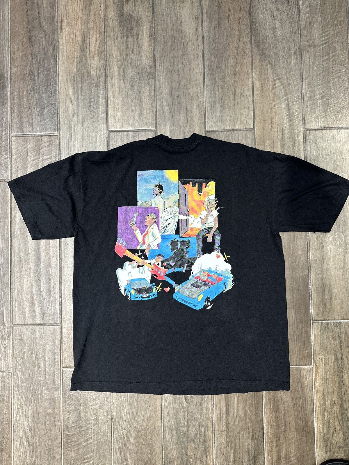 Revenge REVENGE BURNOUT TEE BLACK Size US XXL / EU 58 / 5 - 2 Thumbnail