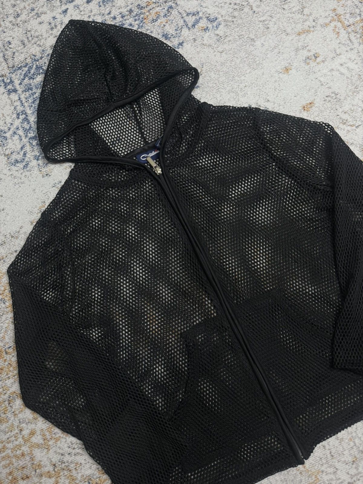 14th Addiction Catalina y2k punk style mesh hoodie Size US L / EU 52-54 / 3 - 4 Thumbnail