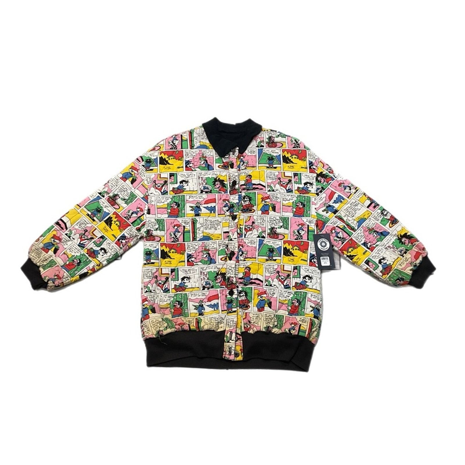 Vintage Vintage Comic Quilted Jacket Size US L / EU 52-54 / 3 - 1 Thumbnail