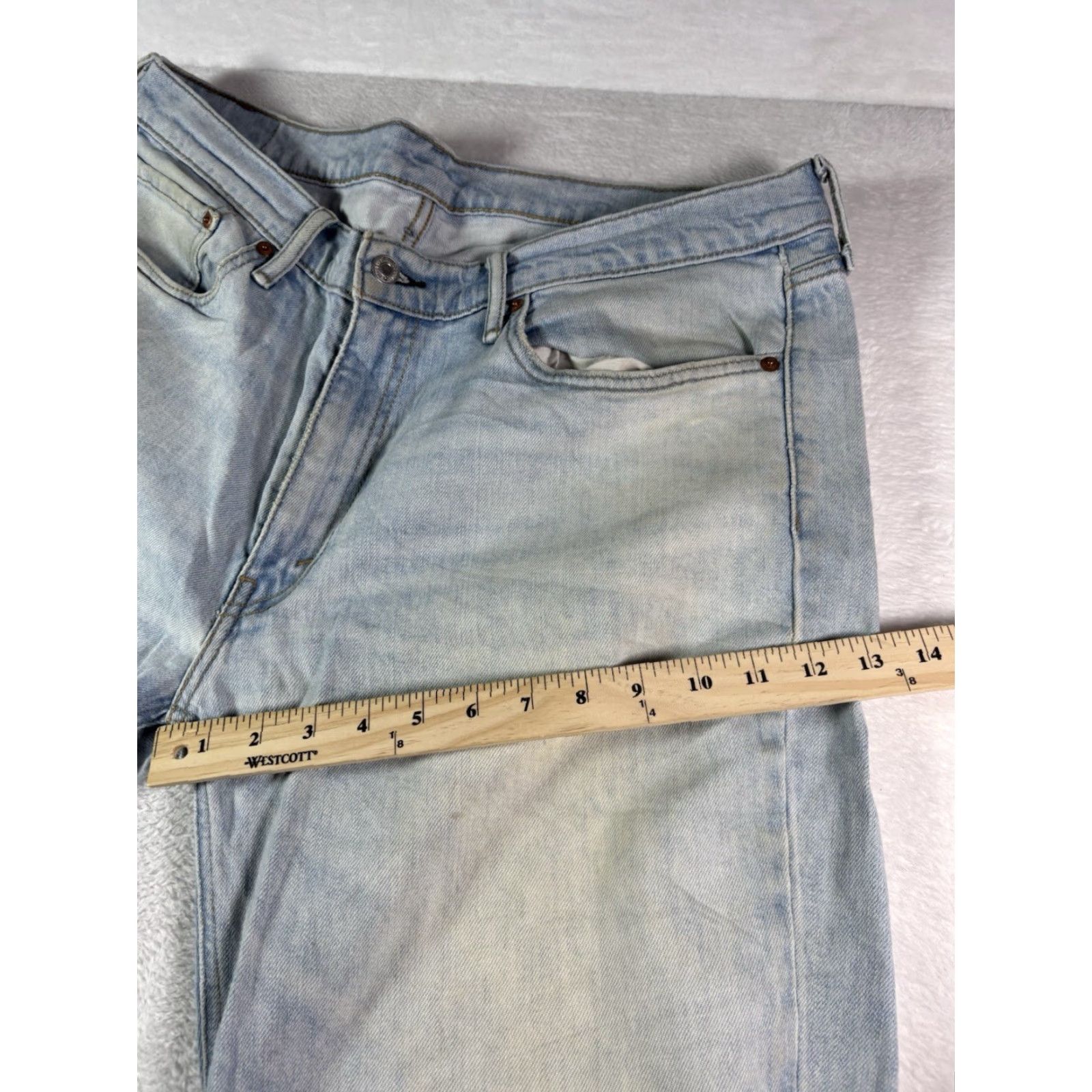 Levi's Levi's 541 Jeans Men’s Size 36x34 Straight Leg Fit Light Blue Wash Denim Size US 36 / EU 52 - 6 Thumbnail