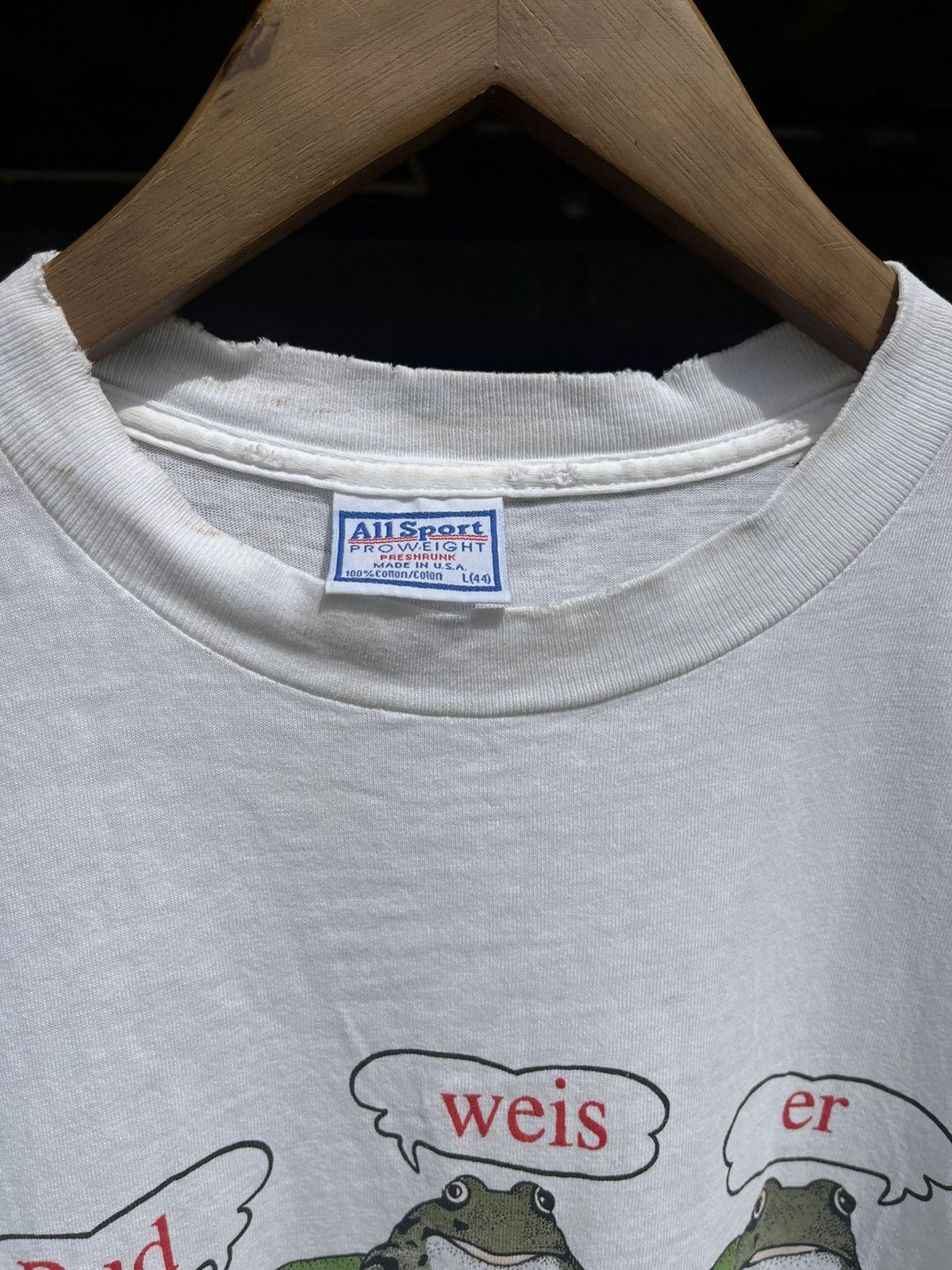 Vintage Thrashed budweiser Distressed Size US L / EU 52-54 / 3 - 2 Thumbnail