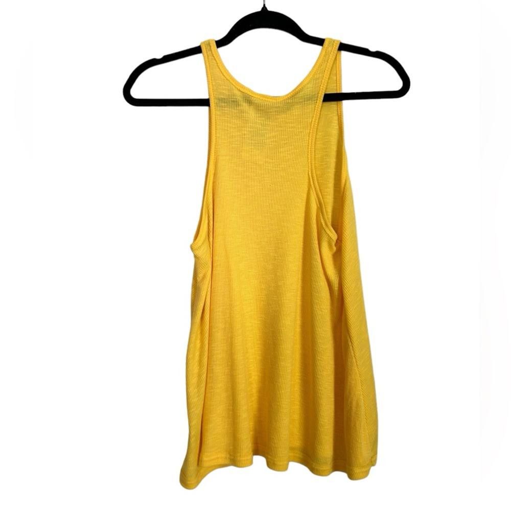 Free People Free People l Long Beach Ribbed Tank Yellow Medium Size M / US 6-8 / IT 42-44 - 6 Thumbnail