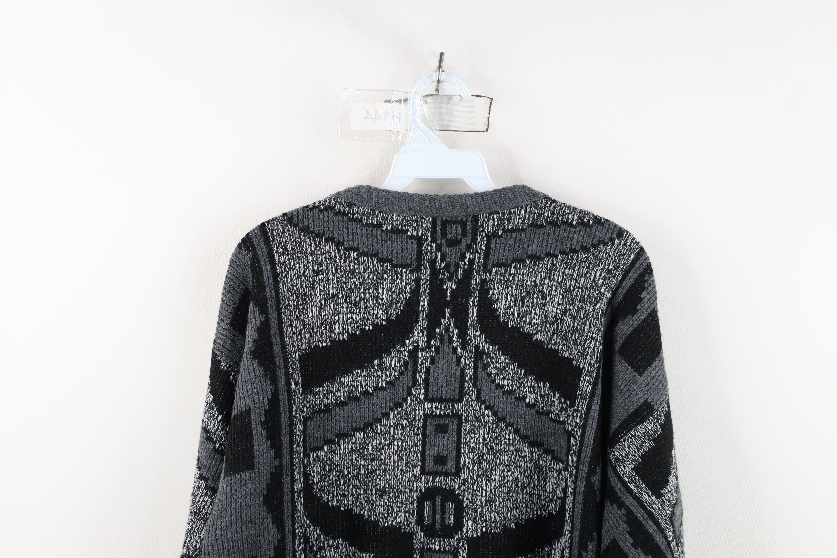 Vintage Vintage 90s Streetwear Chunky Ribbed Knit Crewneck Sweater Size US M / EU 48-50 / 2 - 9 Thumbnail
