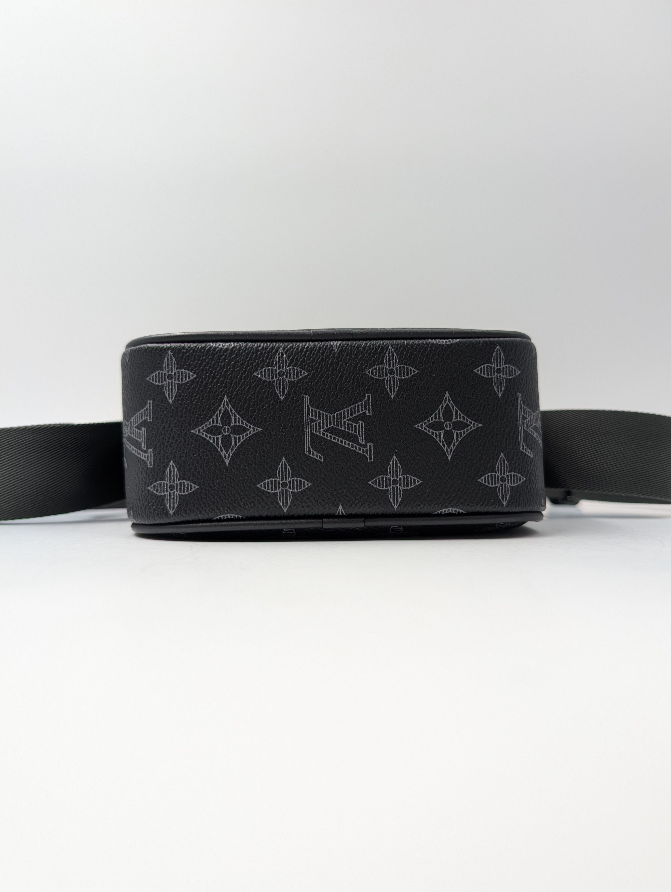 Louis Vuitton PM Danube Monogram Vivienne Eclipse Black Crossbody Bag Size ONE SIZE - 5 Thumbnail