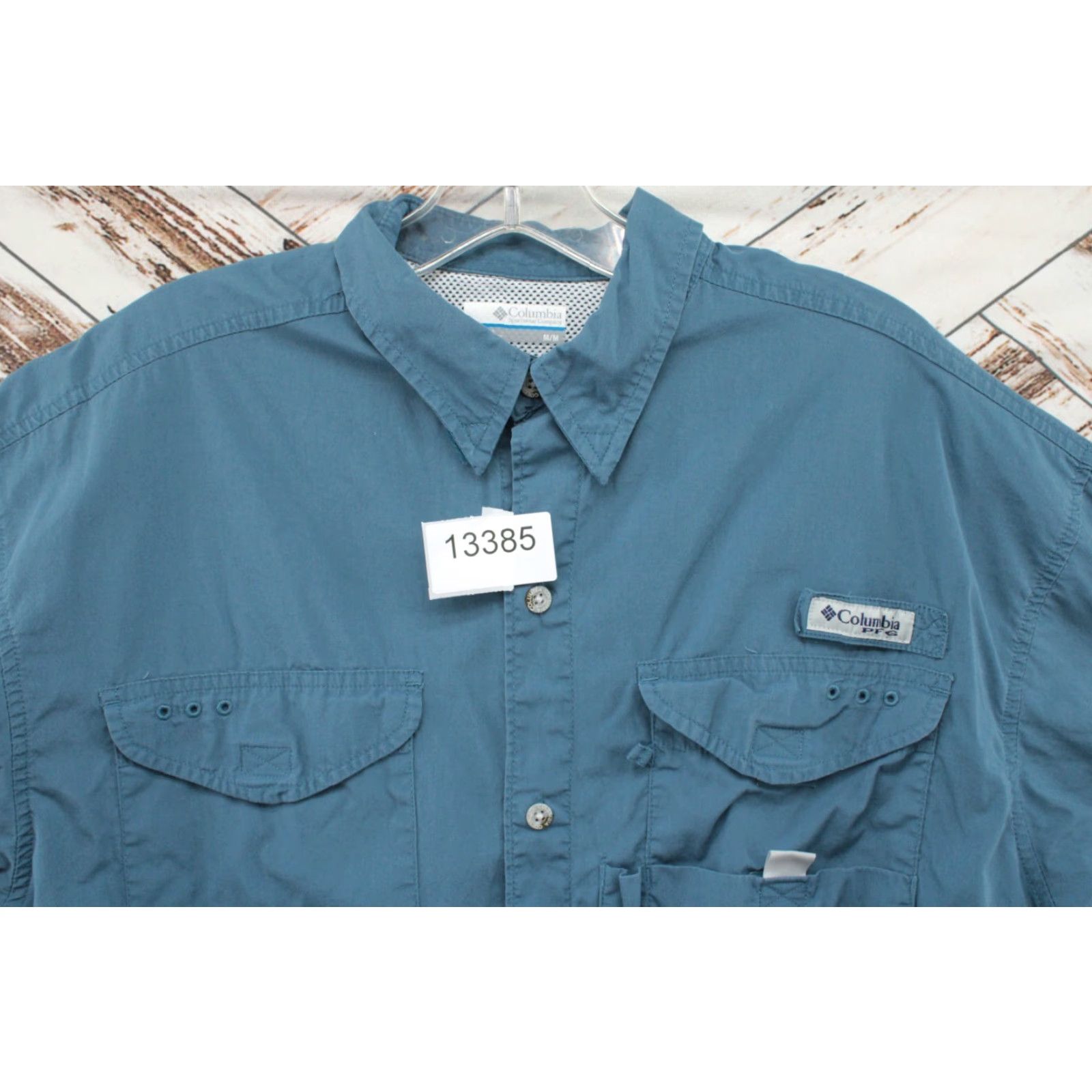 Vintage Columbia Shirt Mens Medium Omni Blue Tab Sleeve Vented Fishing Gorpcore Size US M / EU 48-50 / 2 - 8 Thumbnail