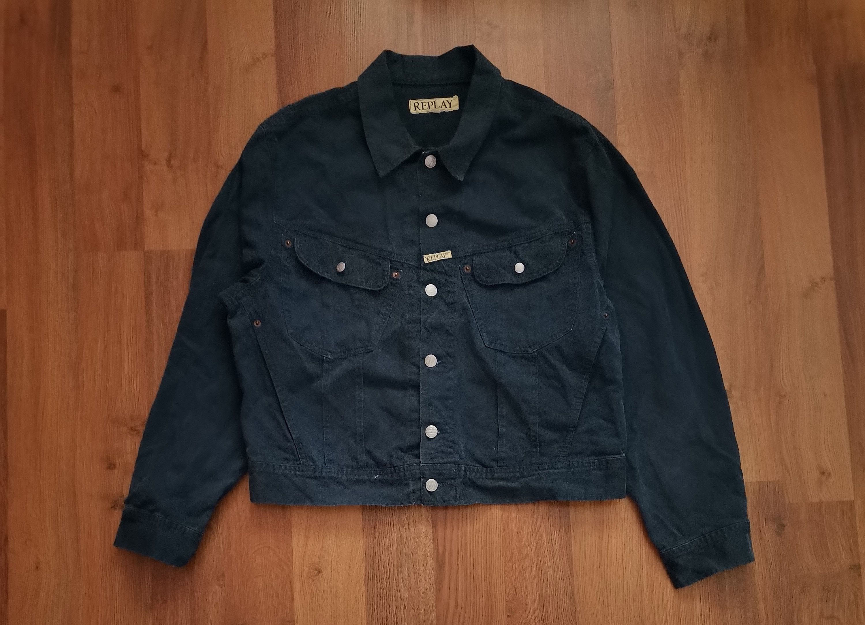 Replay Vintage Replay Denim Jacket Size US L / EU 52-54 / 3 - 1 Thumbnail