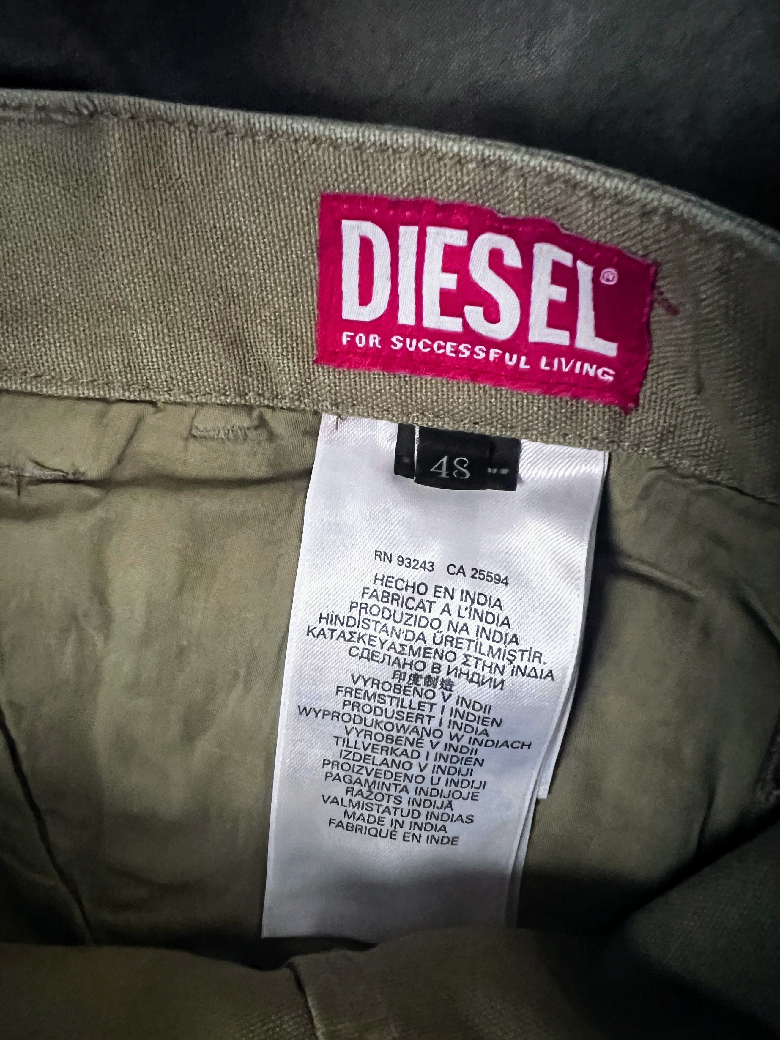 Diesel NEW Diesel P-Livery Utility Trousers - Medium - Dark Blue Size US 32 / EU 48 - 6 Thumbnail