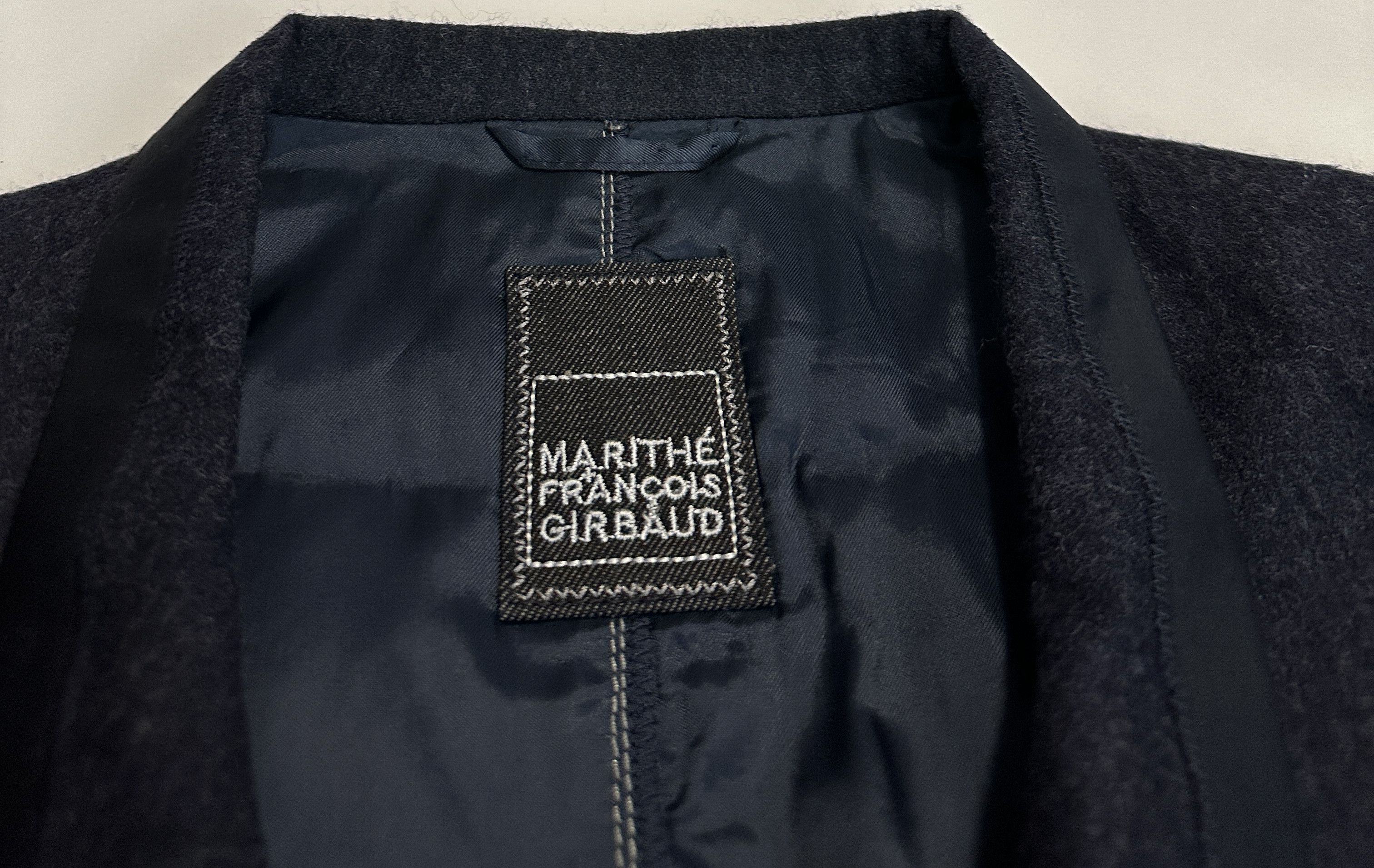 Marithe + Francois Girbaud Blue wool blazer Size M / US 6-8 / IT 42-44 - 6 Thumbnail