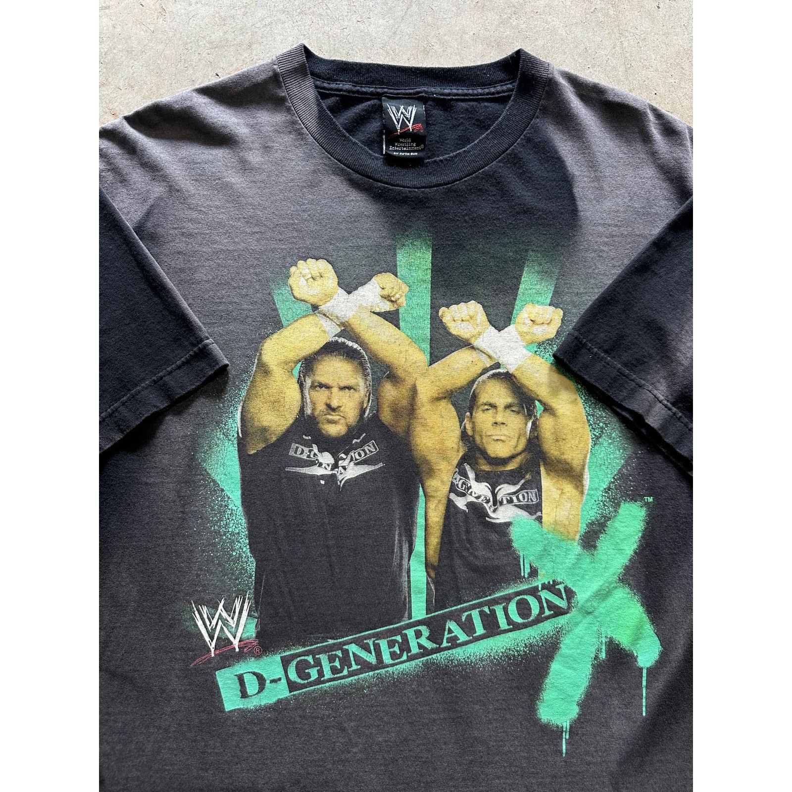 Vintage × WWE Vintage Y2K D-Generation X WWE Shawn Michaels Faded T Large Size US L / EU 52-54 / 3 - 3 Thumbnail