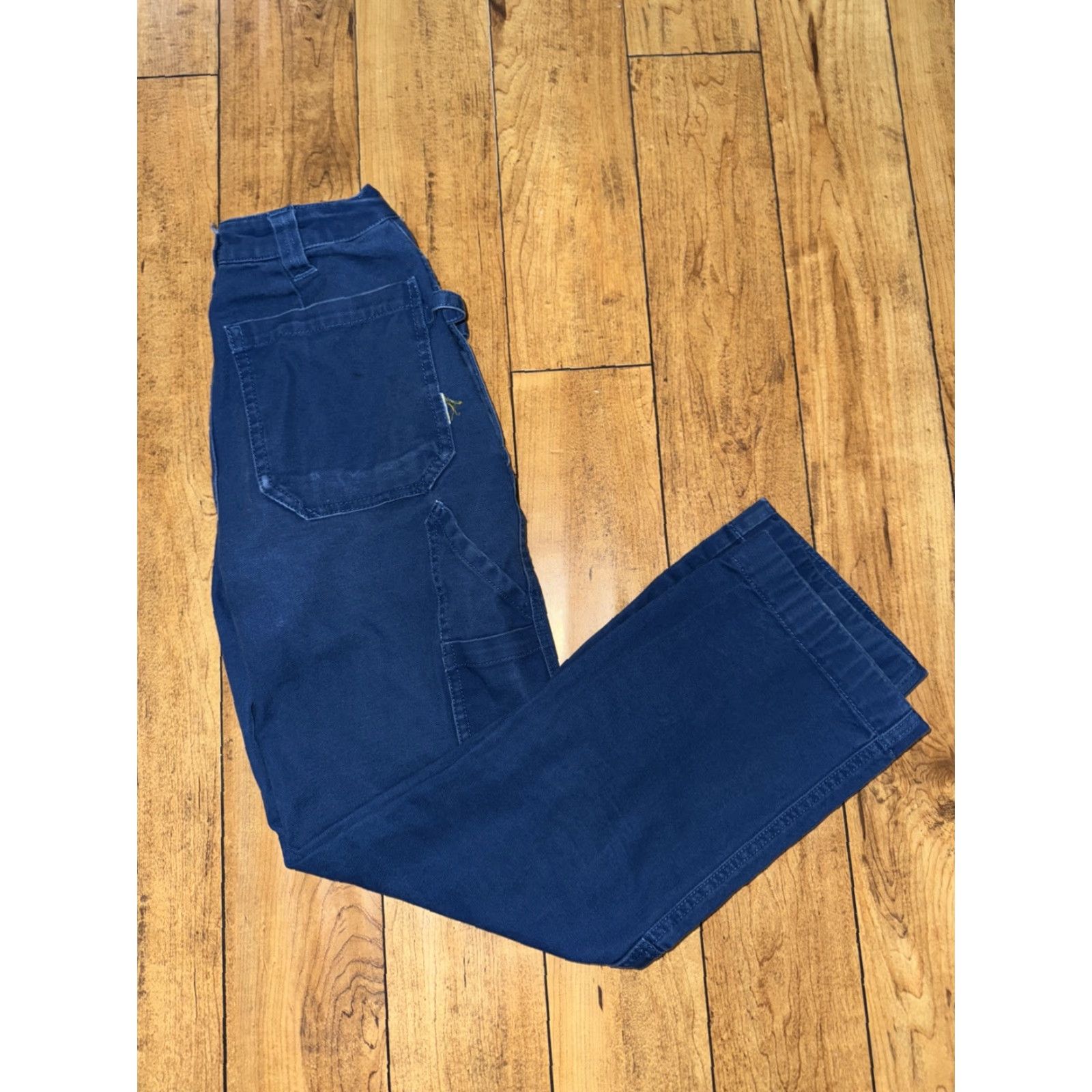 Doublet Shaped G Carpenter Double Knee Pants Blue 26x30 Mens Regular Shaping Carpenter Pants Men 26 30 Blue Size US 26 / EU 42 - 2 Thumbnail