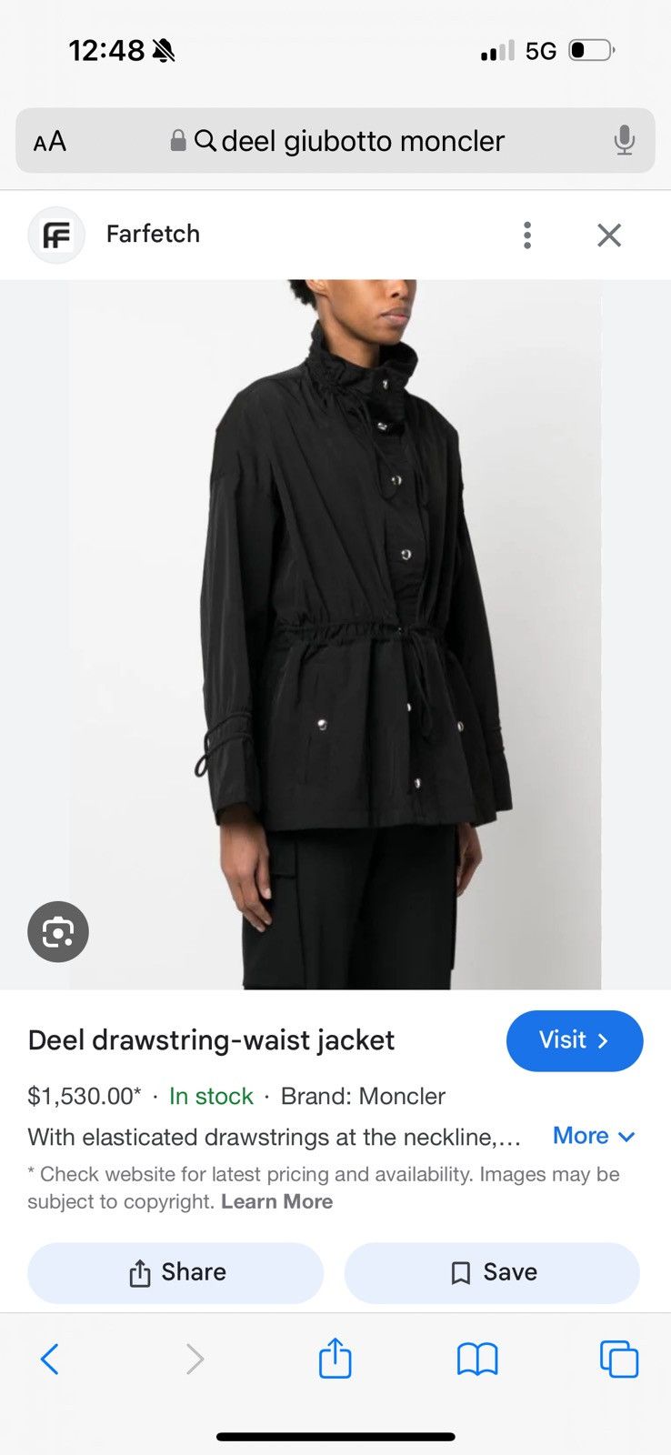 MONCLER ladies jacket SIZE 1 real TAPE MEASUREMENTS IN PHOTO