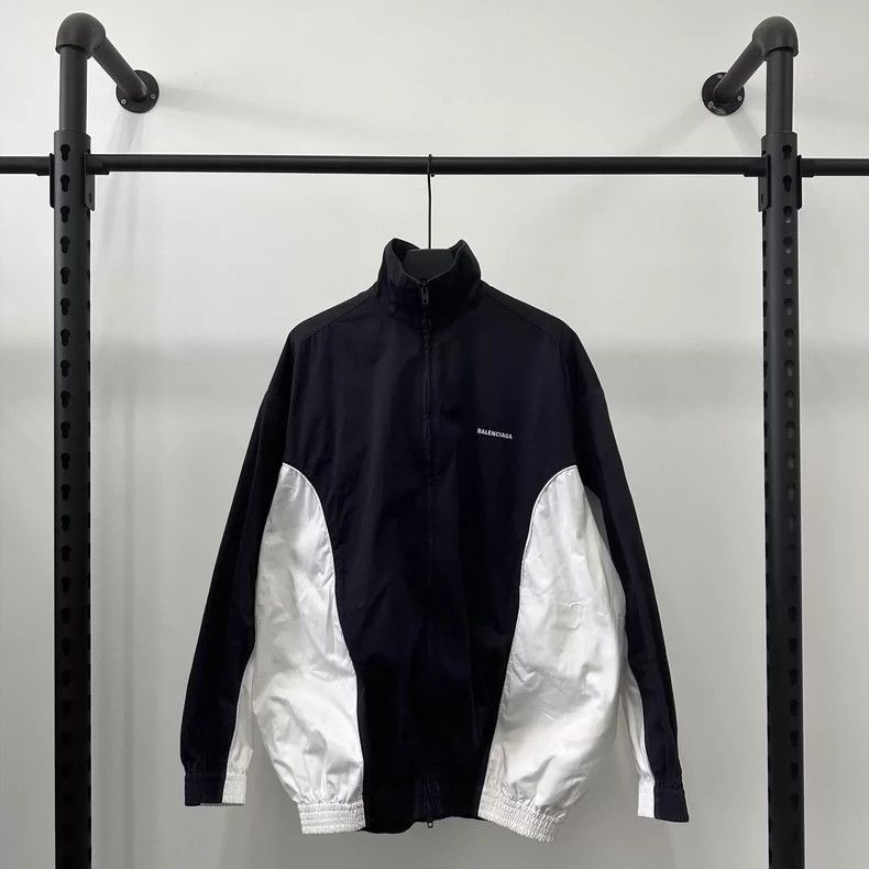Balenciaga Balenciaga Logo Color Block Jacket-2506 Size US S / EU 44-46 / 1 - 1 Thumbnail
