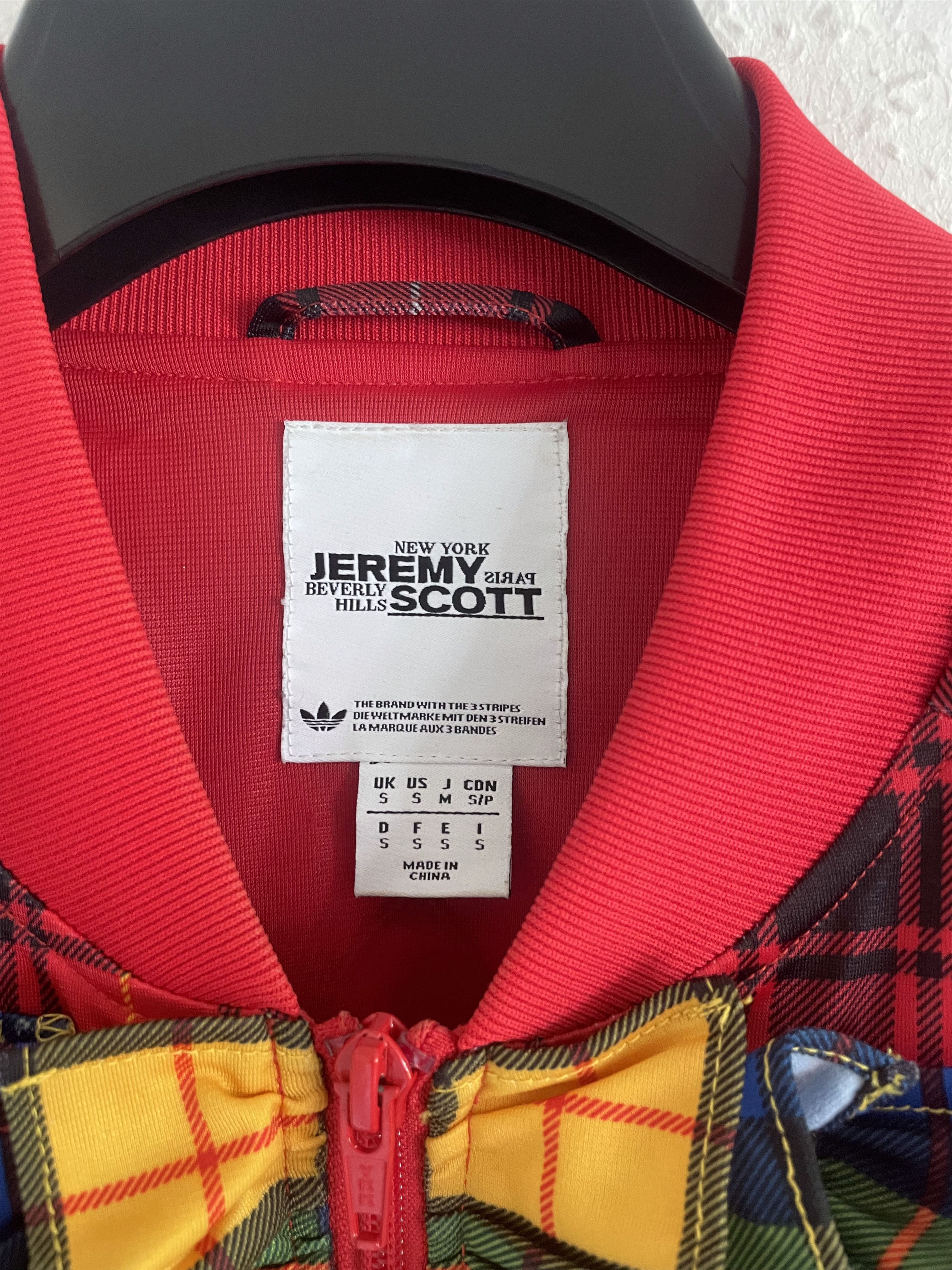 Adidas × Jeremy Scott SS13 Ruffle Plaid Track Jacket Size US S / EU 44-46 / 1 - 8 Thumbnail