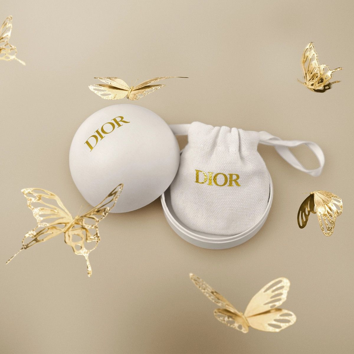 Dior o1bcso1str0126 Size:OS/Tribales Earrings in Golden/White Size ONE SIZE - 6 Thumbnail