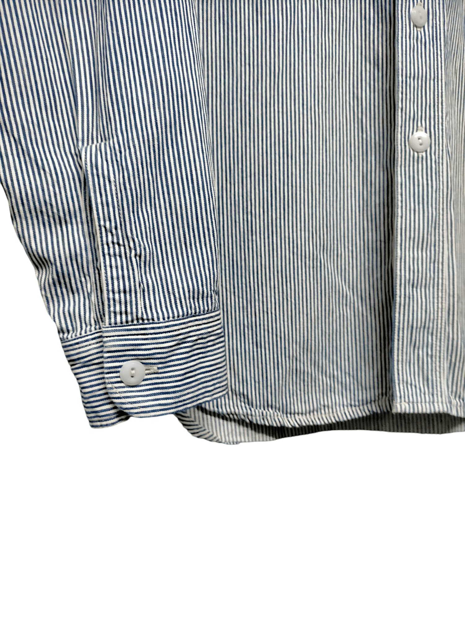 Sugar Cane × Toyo Enterprises × Vintage Sugar Cane Toyo Enterprise Hickory Denim Button Ups Shirt Size US M / EU 48-50 / 2 - 7 Thumbnail