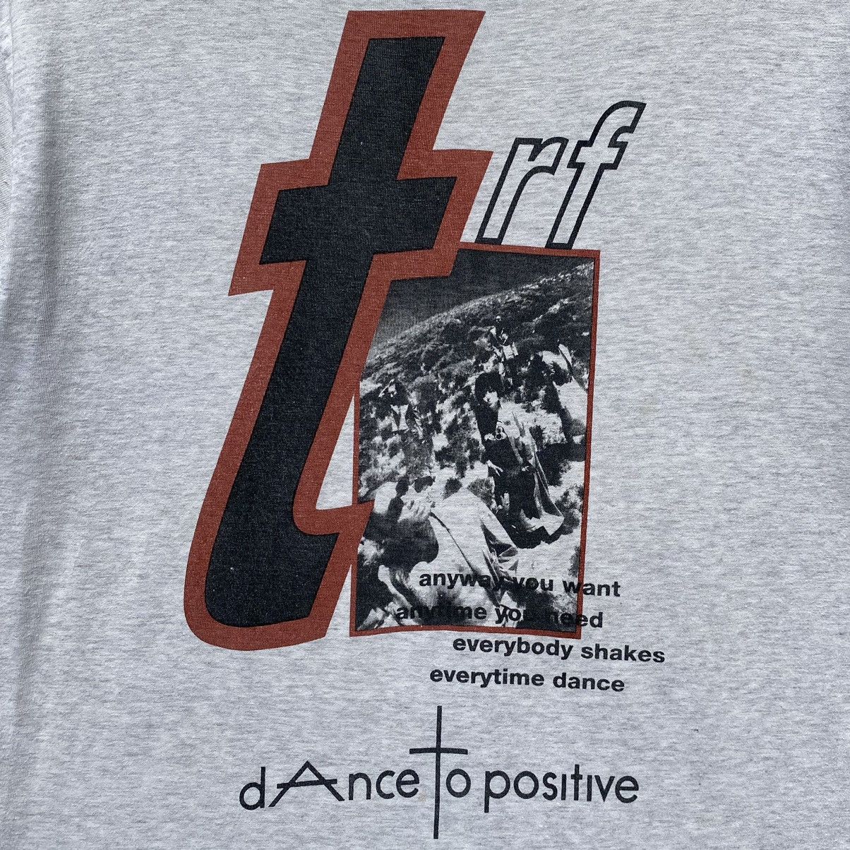 Band Tees × Japanese Brand × Vintage Vintage 90s TRF dAnce to positive Shirt Japanese Pop Band Size US M / EU 48-50 / 2 - 7 Thumbnail