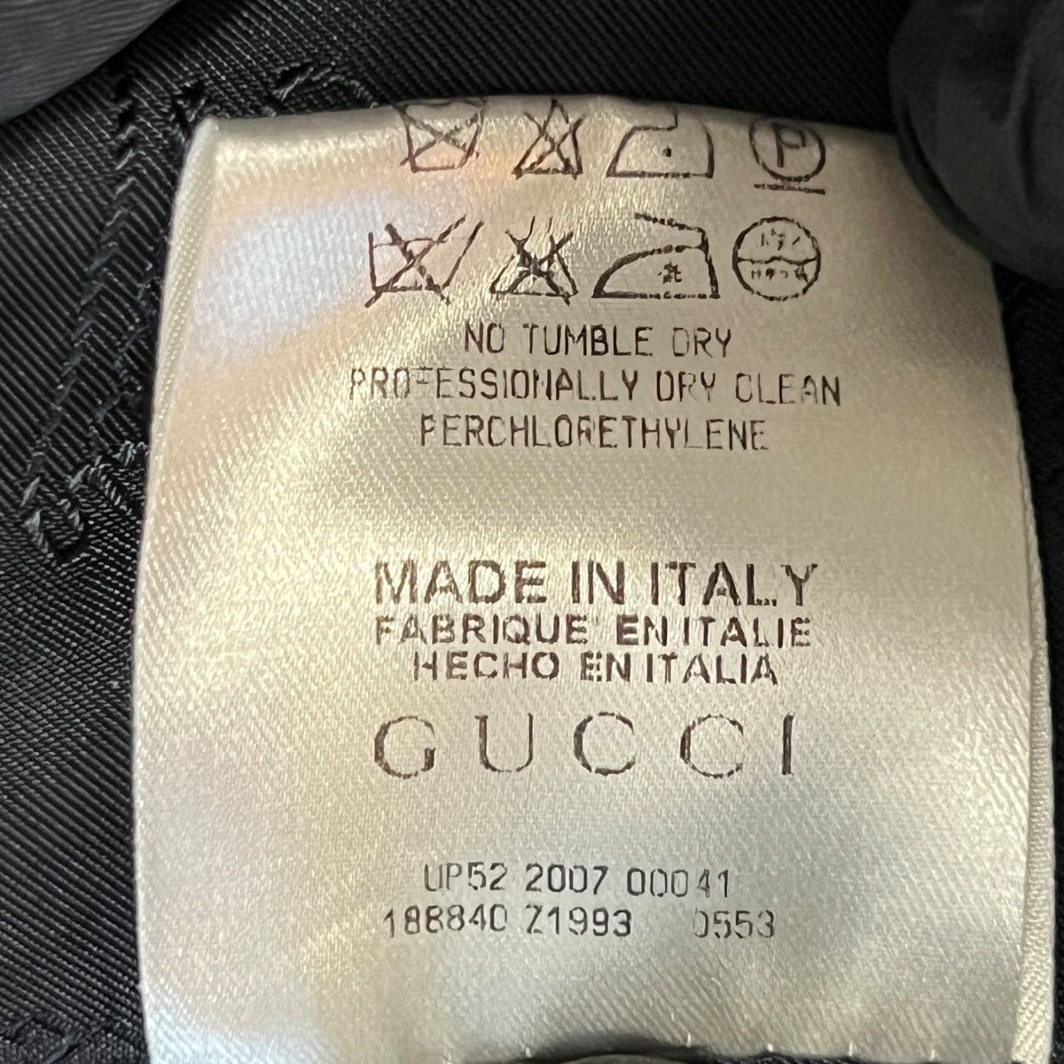 Gucci GUCCI 2007AW Sherry Line Fly Front Military Jacket Size US M / EU 48-50 / 2 - 7 Thumbnail