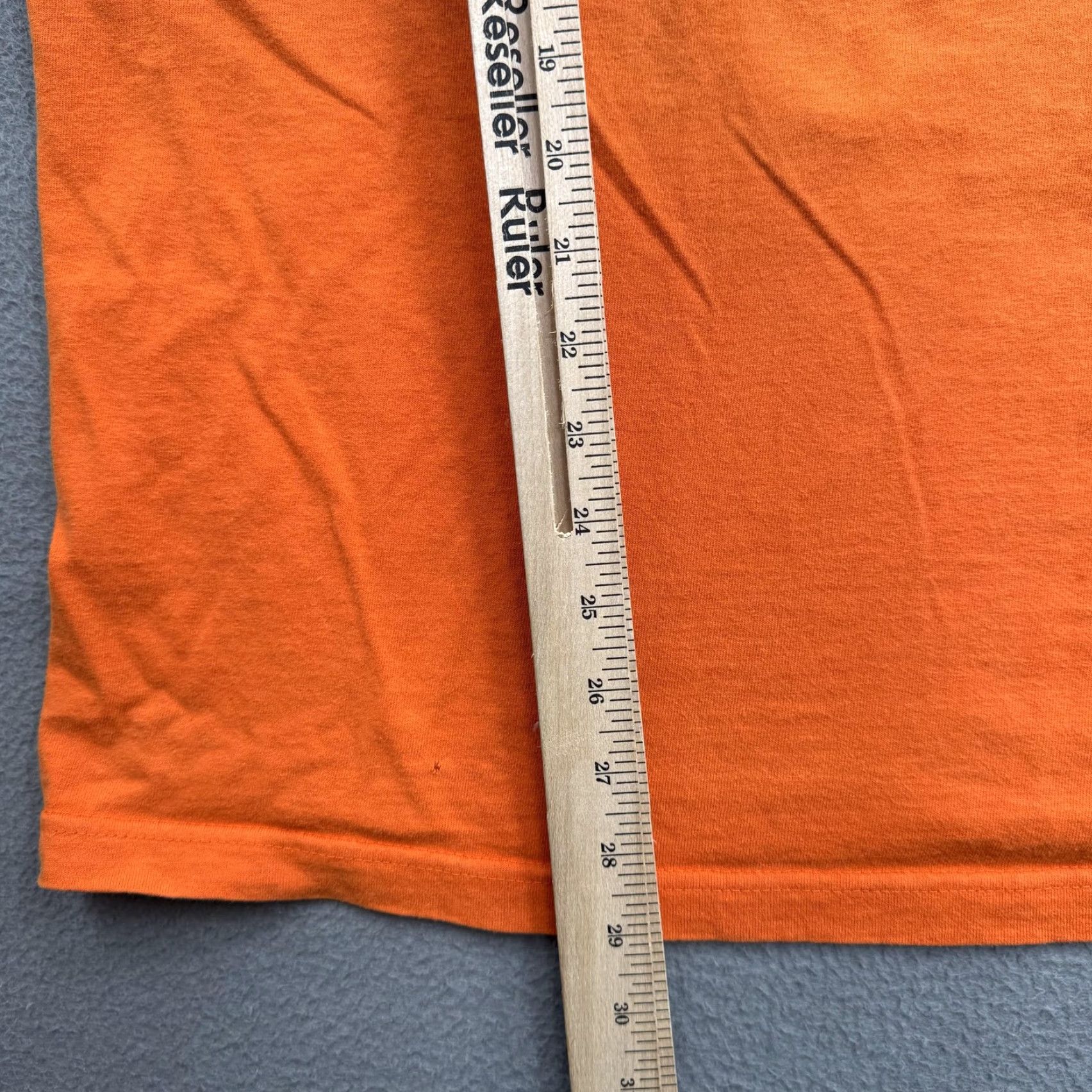 Harley Davidson VINTAGE Harley-Davidson Shirt Mens 2XL Orange Sleeveless Sturgis 2004 Hills Size US XXL / EU 58 / 5 - 7 Thumbnail