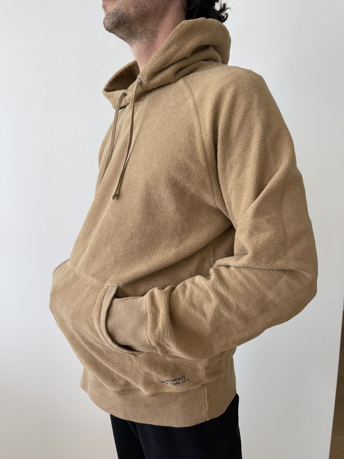 image of Saturdays New York City Brown Saturdays Nyc Surf Hoodie, Men's (Size Large)