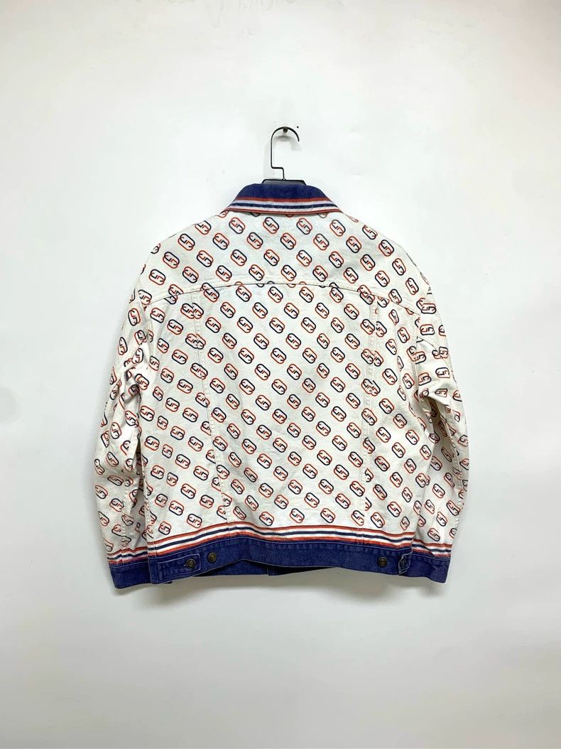 Gucci Gucci Locked double G full-print denim jacket 2503-Nextarro Size US M / EU 48-50 / 2 - 2 Thumbnail