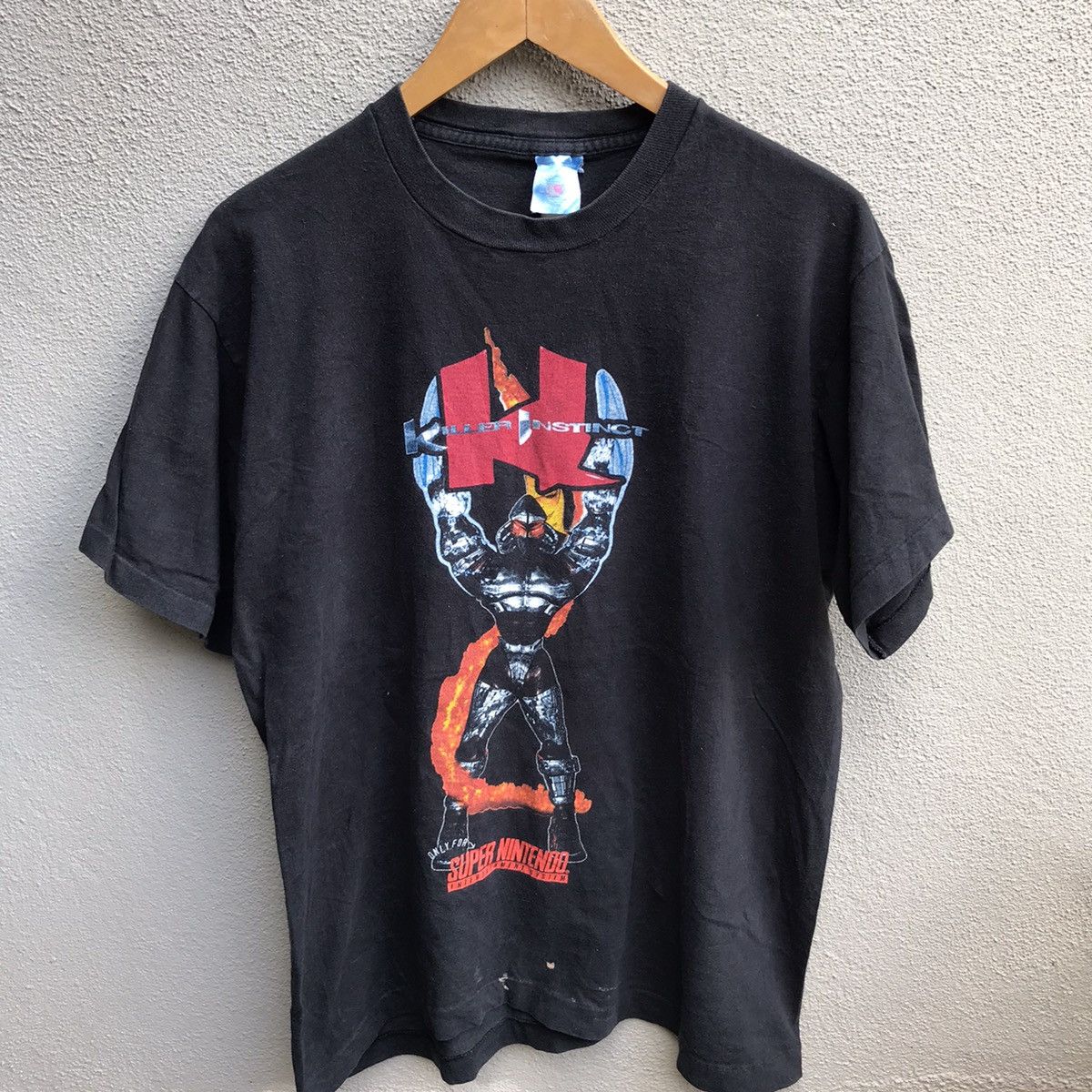 Nintendo Vintage 90s KILLER INSTINCT nintendo games tee Size US L / EU 52-54 / 3 - 2 Thumbnail